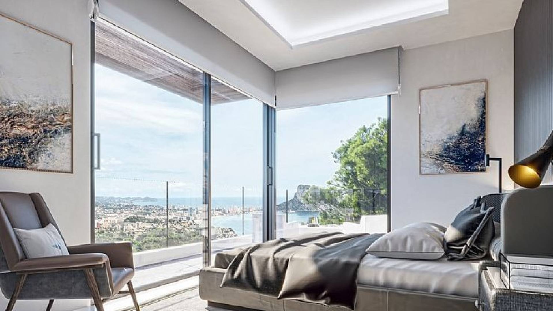 Nieuw gebouw - Onafhankelijke villa - Calpe