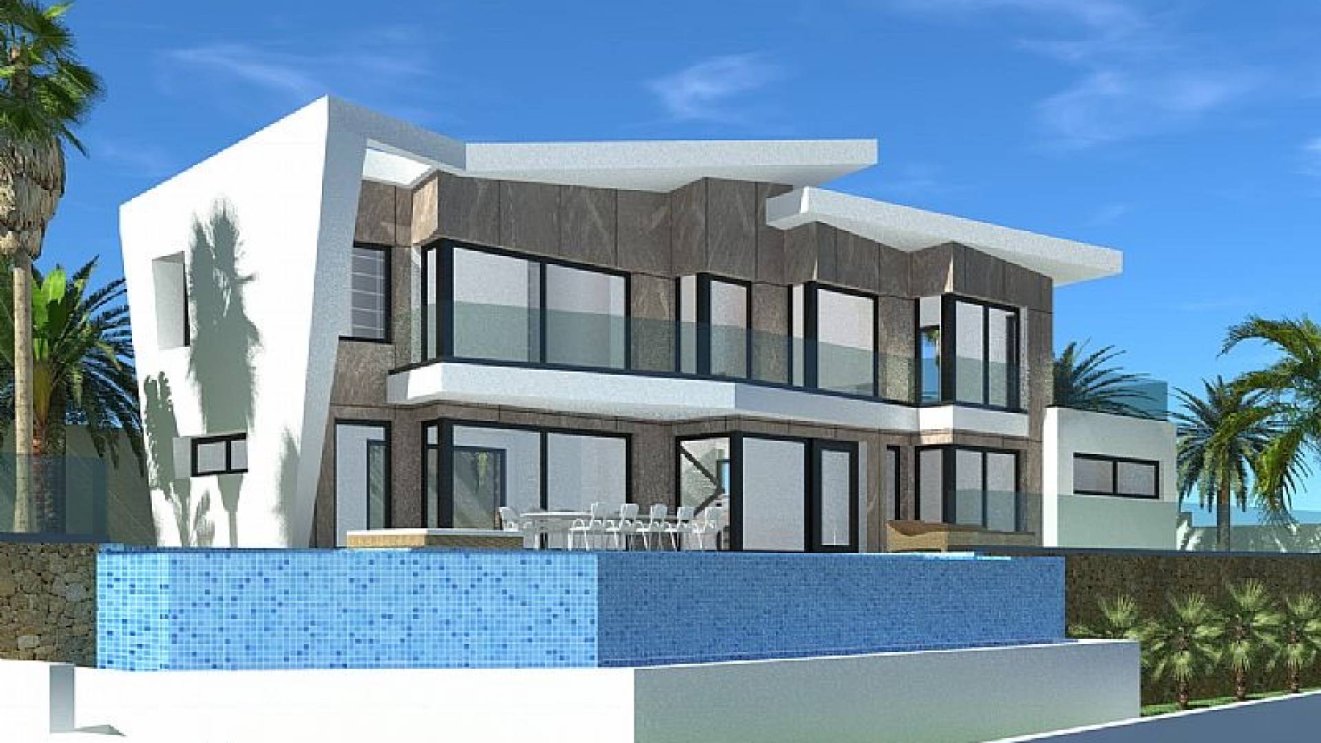 Nieuw gebouw - Onafhankelijke villa - Calpe