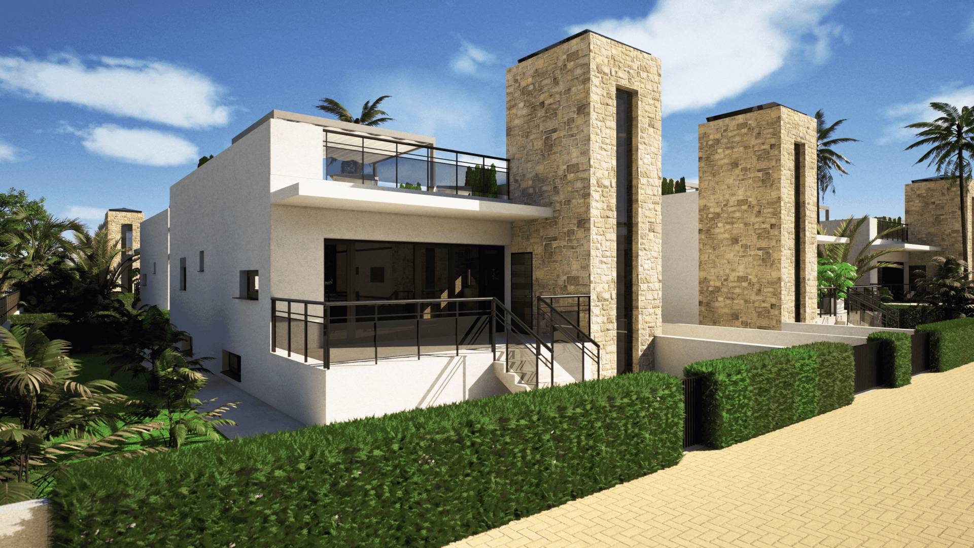 Nieuw gebouw - Onafhankelijke villa - Camposol Golf