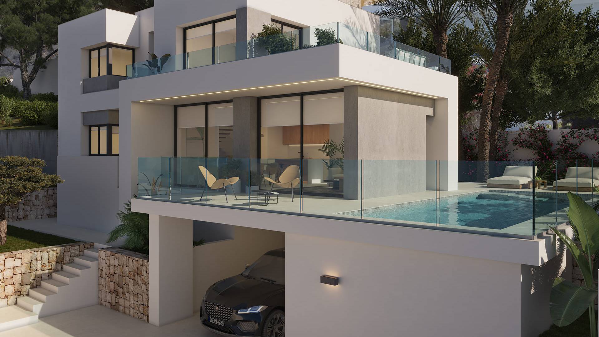 Nieuw gebouw - Onafhankelijke villa - CUMBRE DEL SOL - Cumbre del Sol