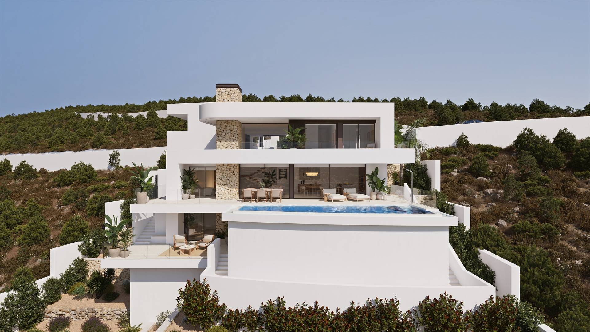 Nieuw gebouw - Onafhankelijke villa - CUMBRE DEL SOL - Cumbre del Sol