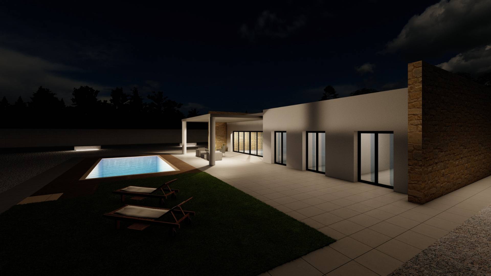 Nieuw gebouw - Onafhankelijke villa - El Pinós - Pinoso