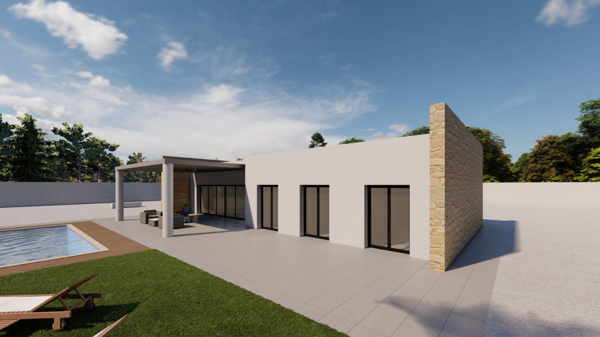 Nieuw gebouw - Onafhankelijke villa - El Pinós - Pinoso