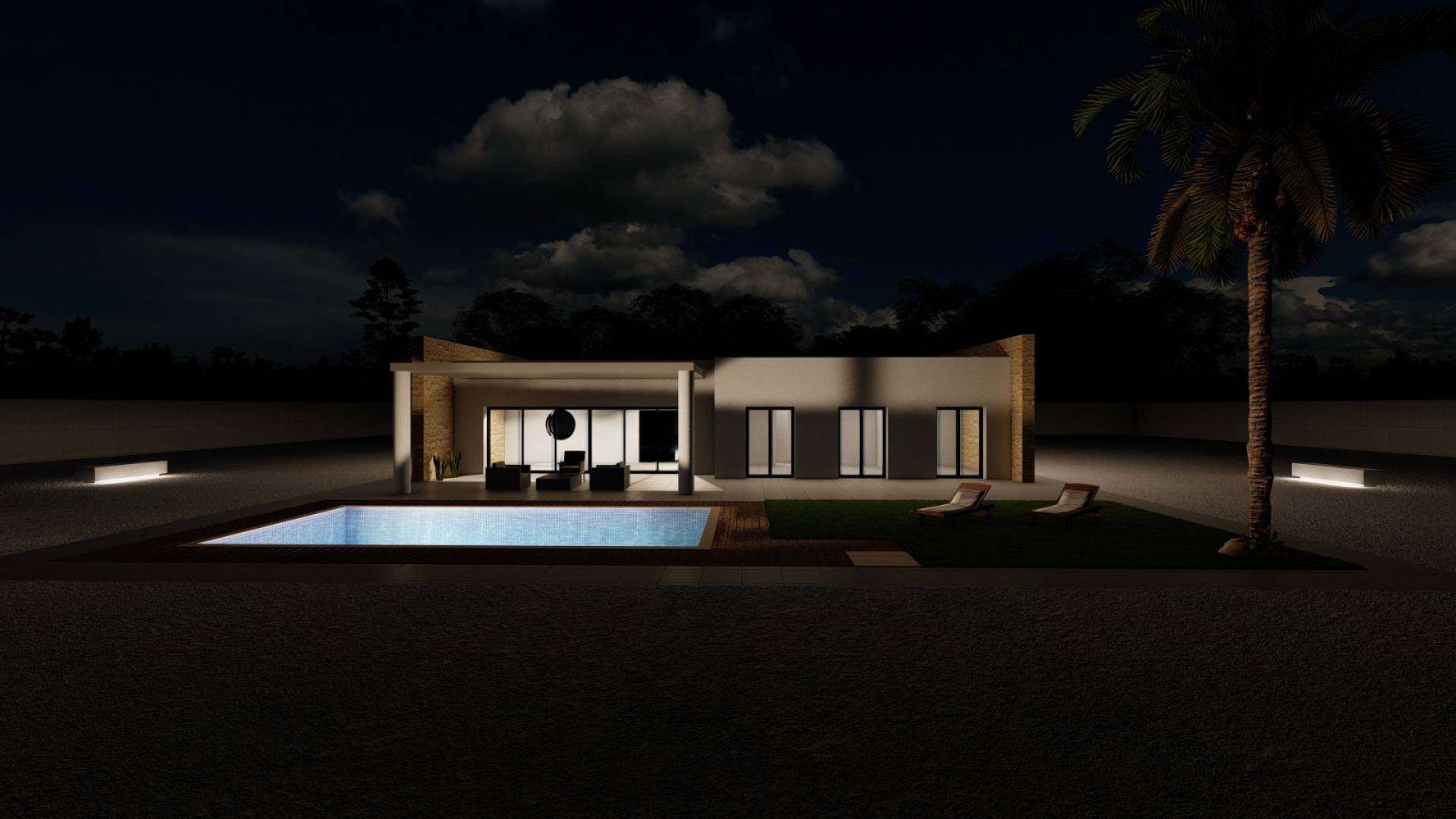 Nieuw gebouw - Onafhankelijke villa - El Pinós - Pinoso