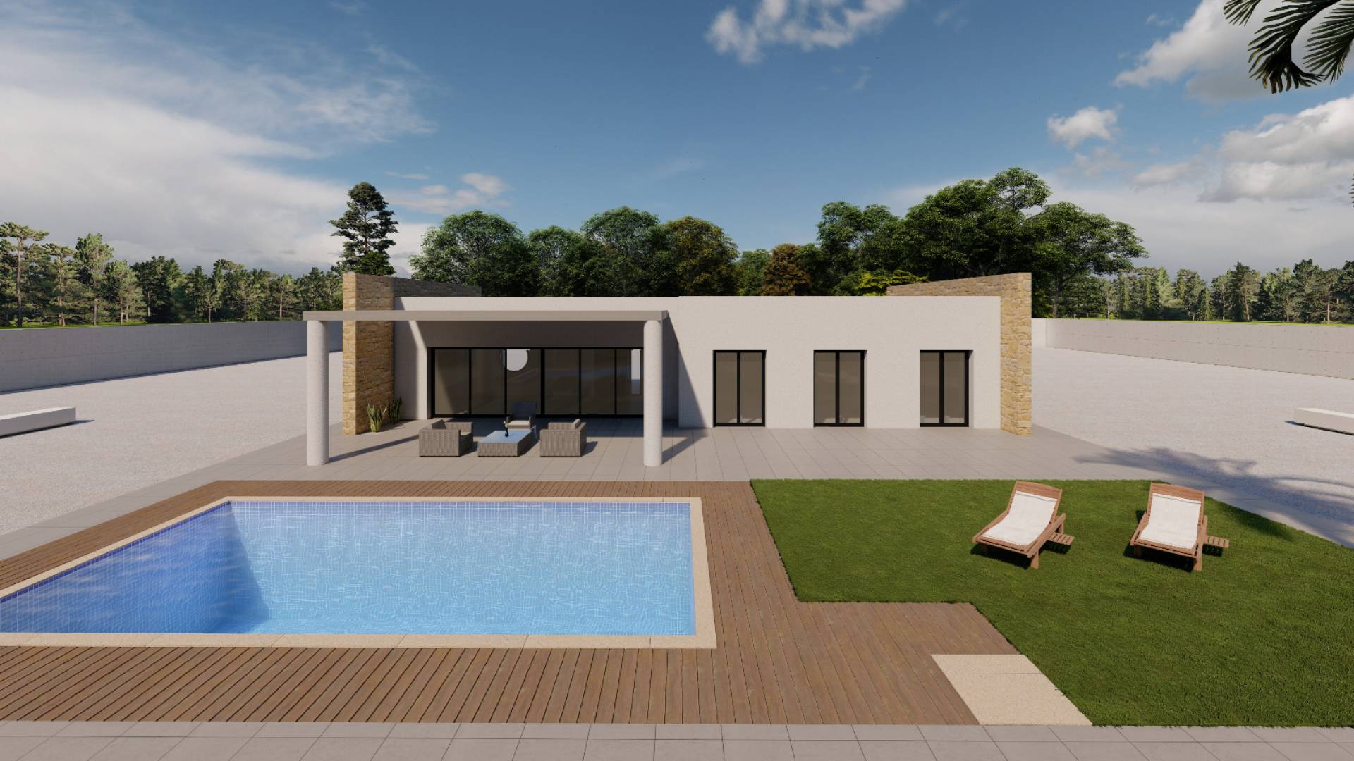 Nieuw gebouw - Onafhankelijke villa - El Pinós - Pinoso