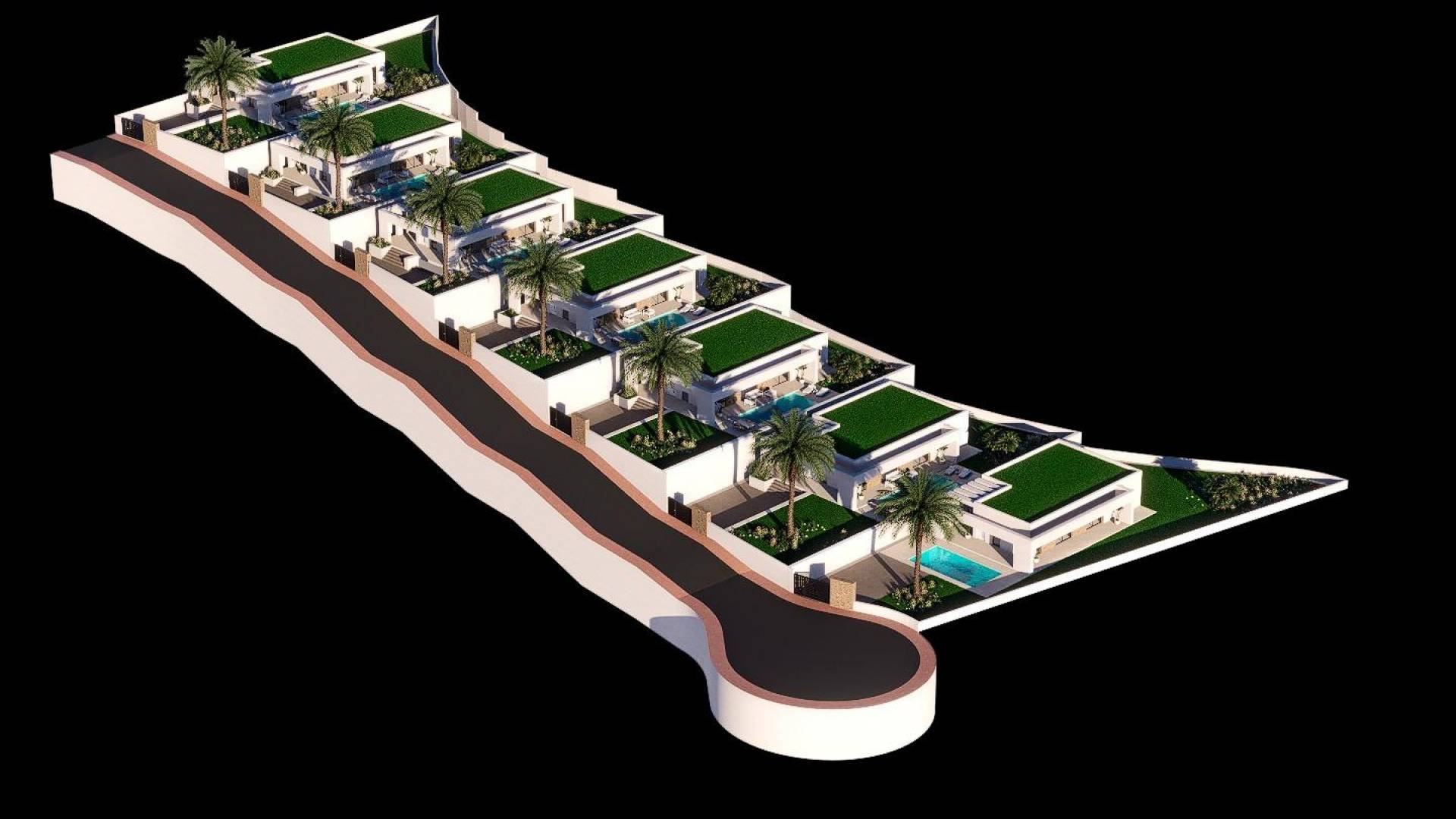 Nieuw gebouw - Onafhankelijke villa - Finestrat - Balcón de Finestrat-Terra Marina