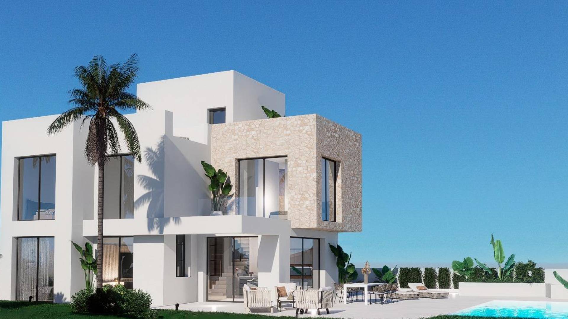 Nieuw gebouw - Onafhankelijke villa - Finestrat - Balcón de finestrat