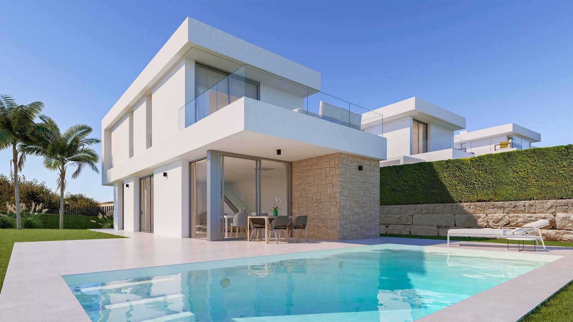 Nieuw gebouw - Onafhankelijke villa - Finestrat - Balcon sierra cortina