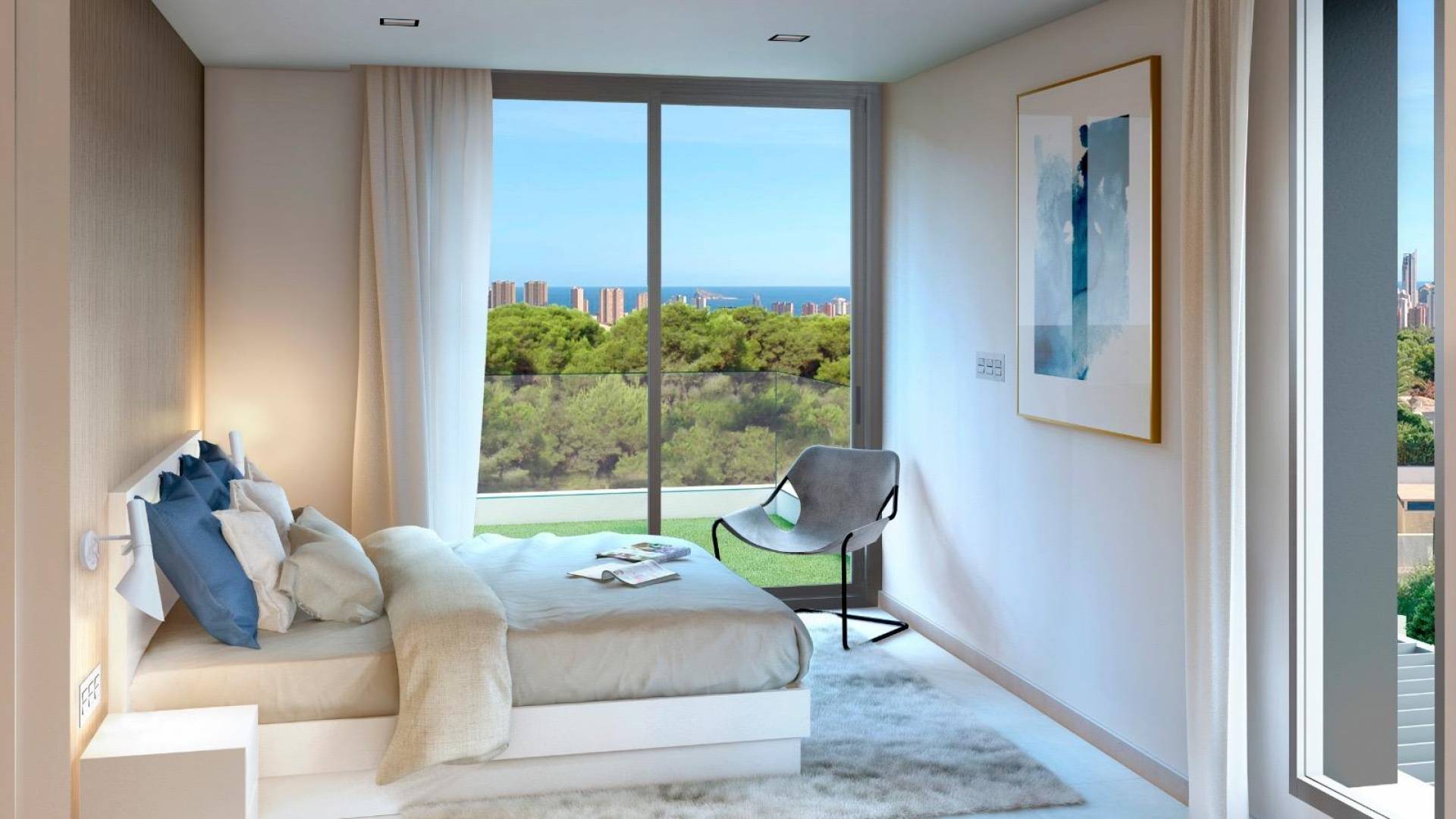 Nieuw gebouw - Onafhankelijke villa - Finestrat - Balcon sierra cortina