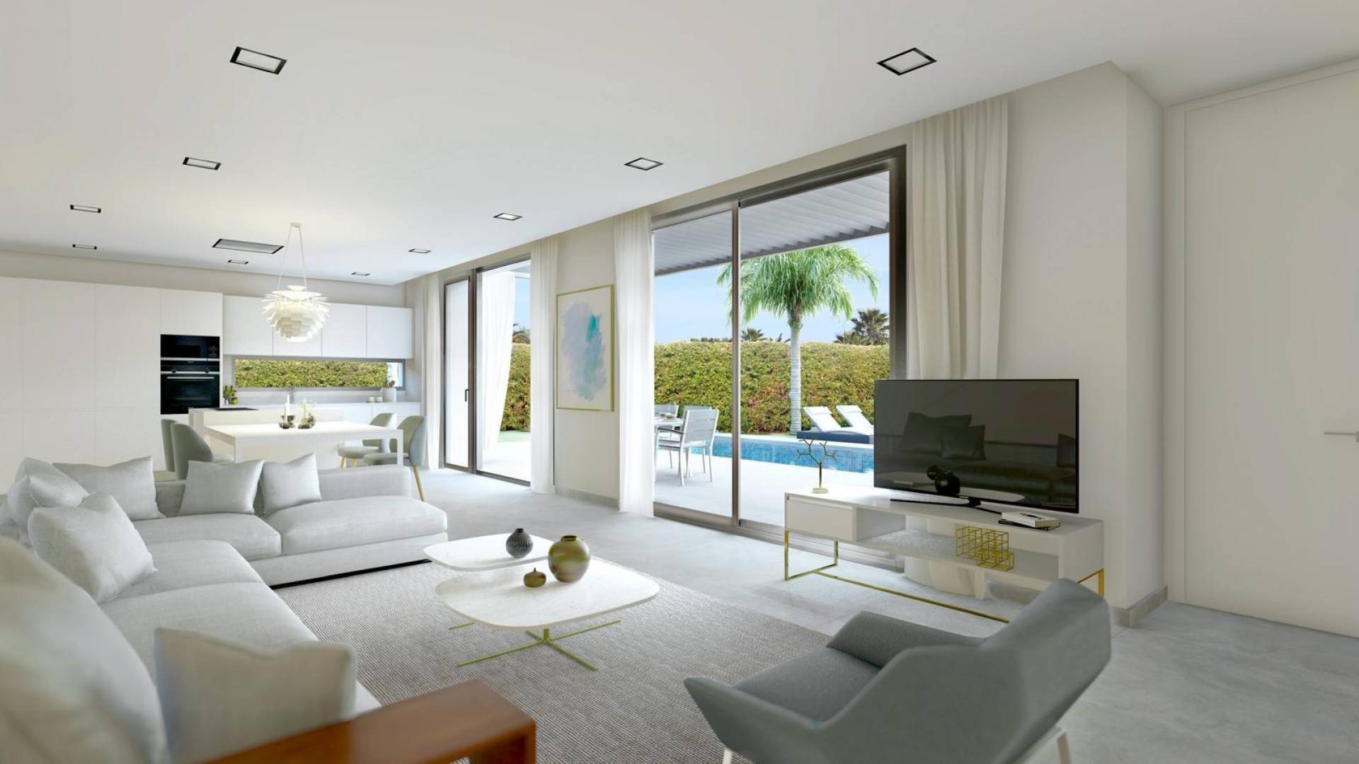 Nieuw gebouw - Onafhankelijke villa - Finestrat - Balcon sierra cortina