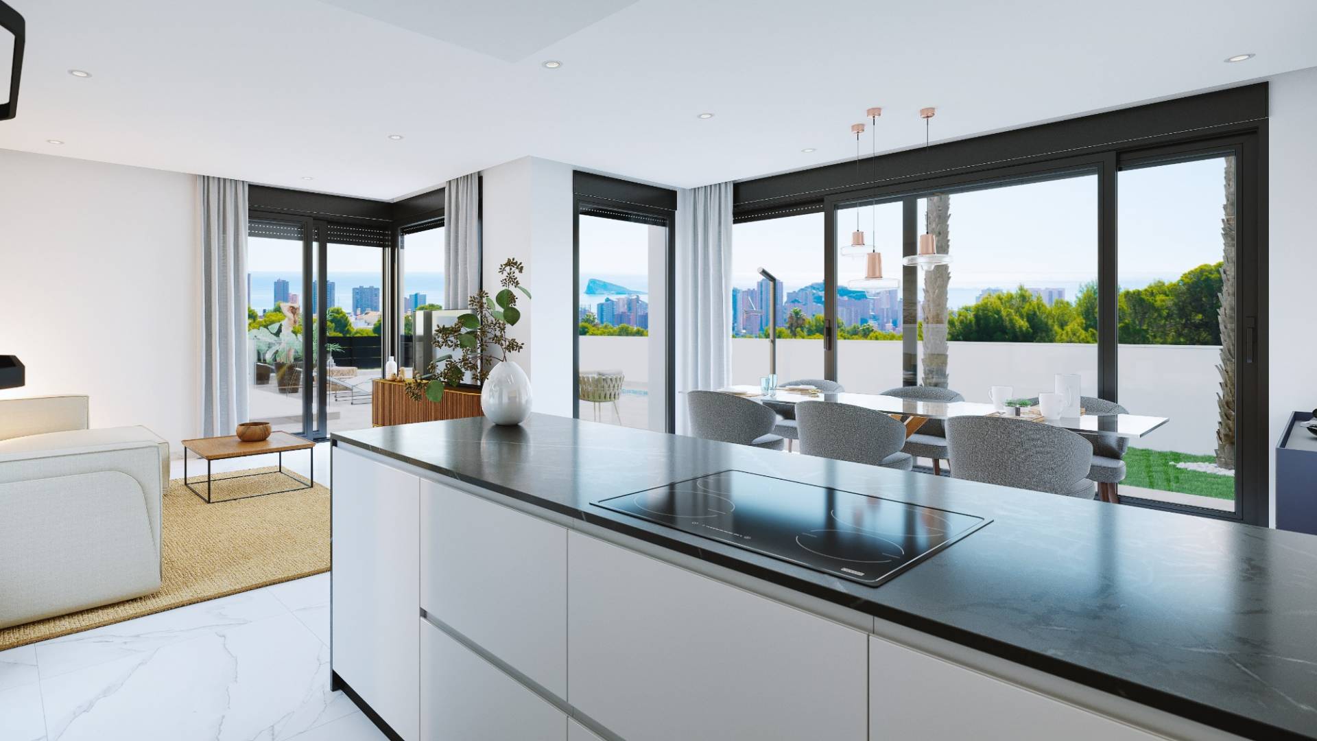 Nieuw gebouw - Onafhankelijke villa - Finestrat - Finestrat Urbanizaciones