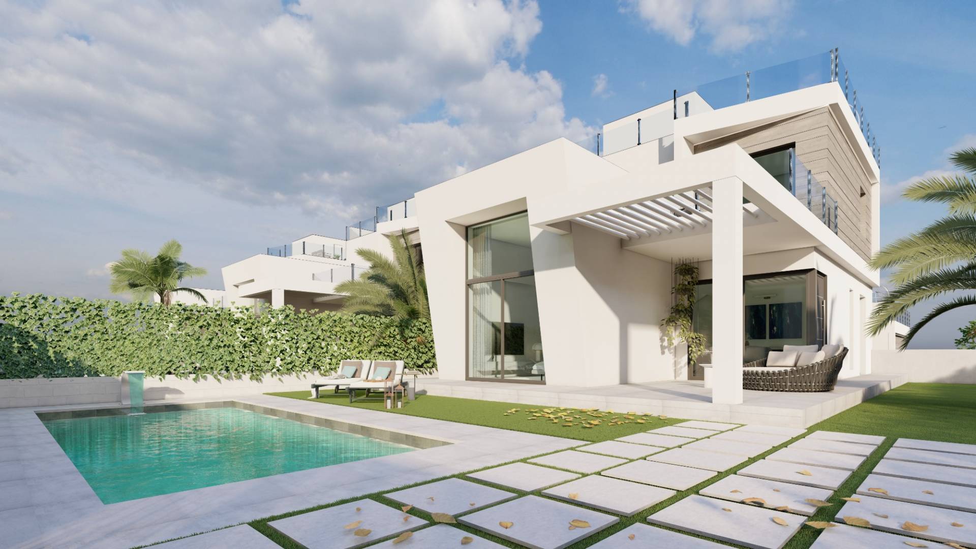 Nieuw gebouw - Onafhankelijke villa - Finestrat - Finestrat Urbanizaciones