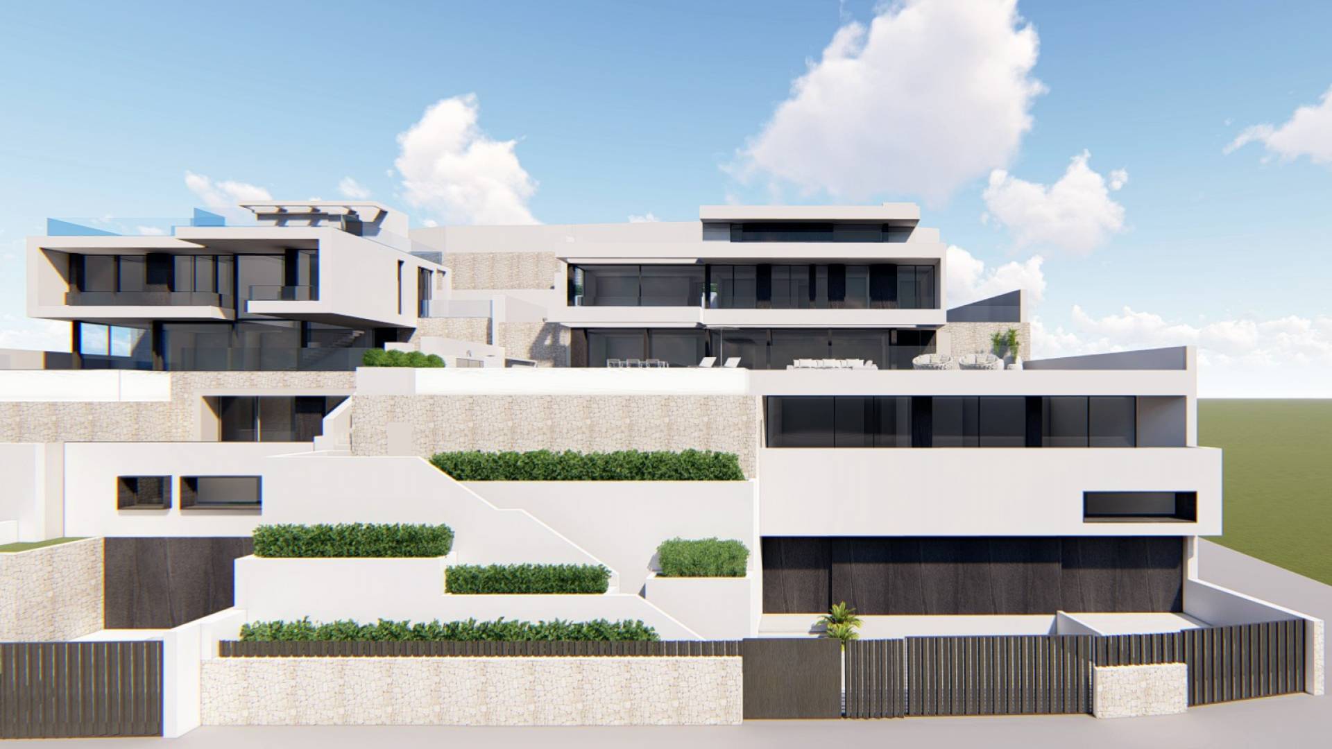 Nieuw gebouw - Onafhankelijke villa - Finestrat - Sierra Cortina