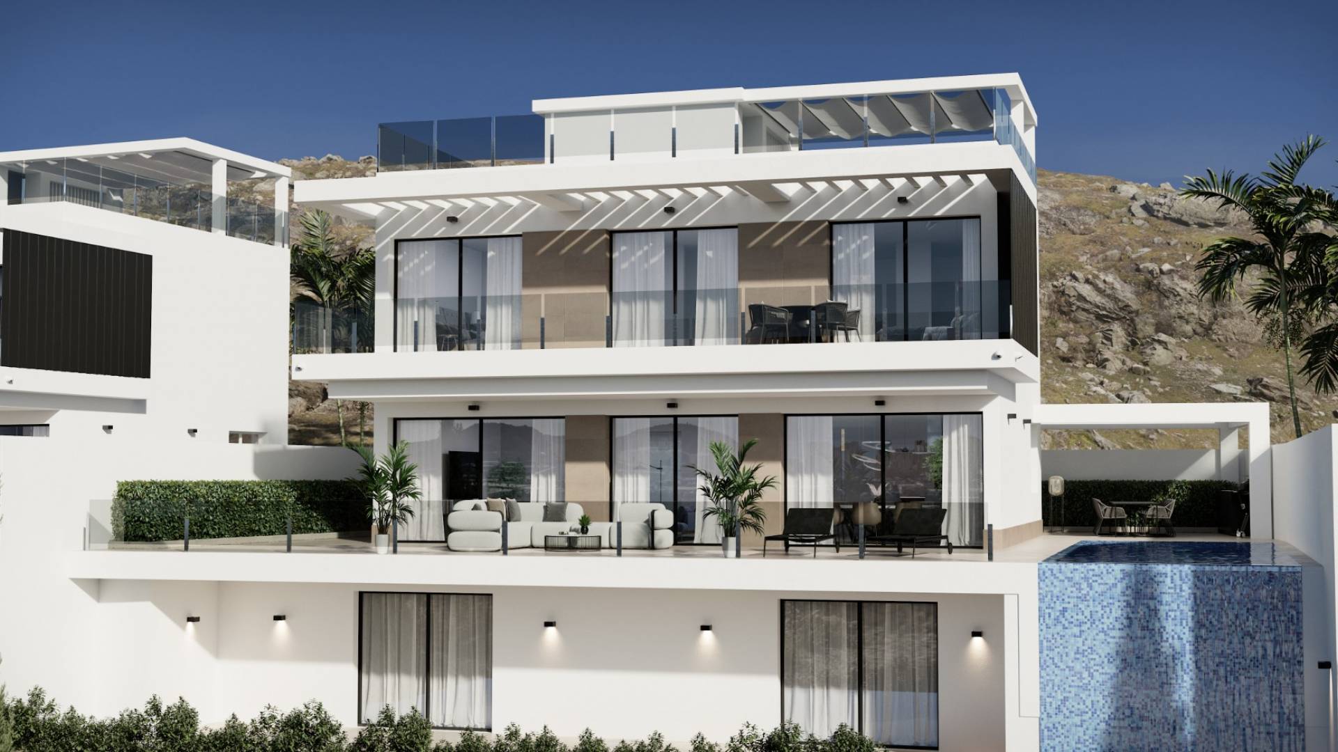 Nieuw gebouw - Onafhankelijke villa - Finestrat - Sierra Cortina