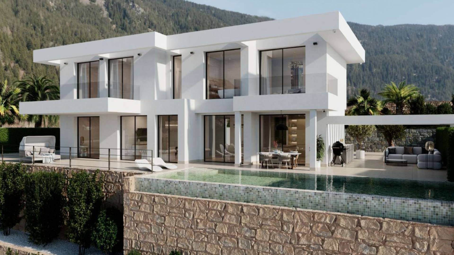 Nieuw gebouw - Onafhankelijke villa - Finestrat - Sierra Cortina