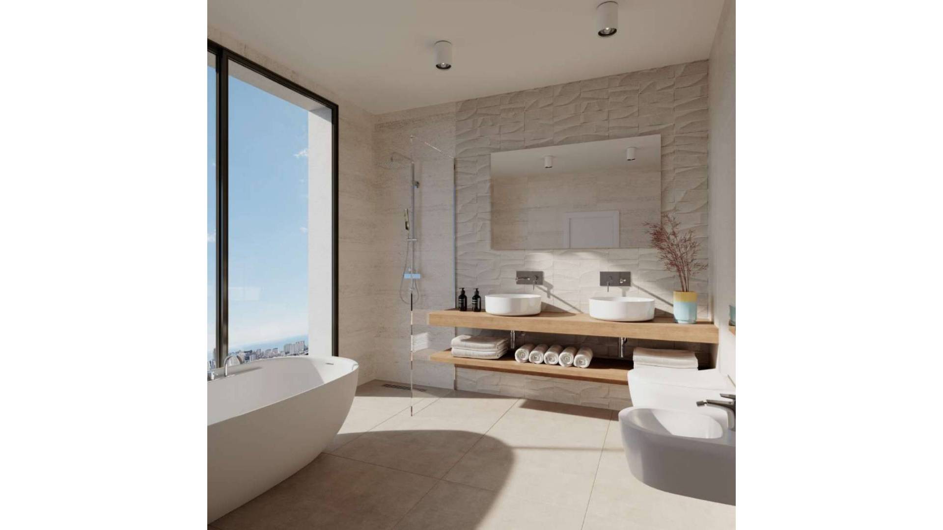 Nieuw gebouw - Onafhankelijke villa - Finestrat - Sierra Cortina