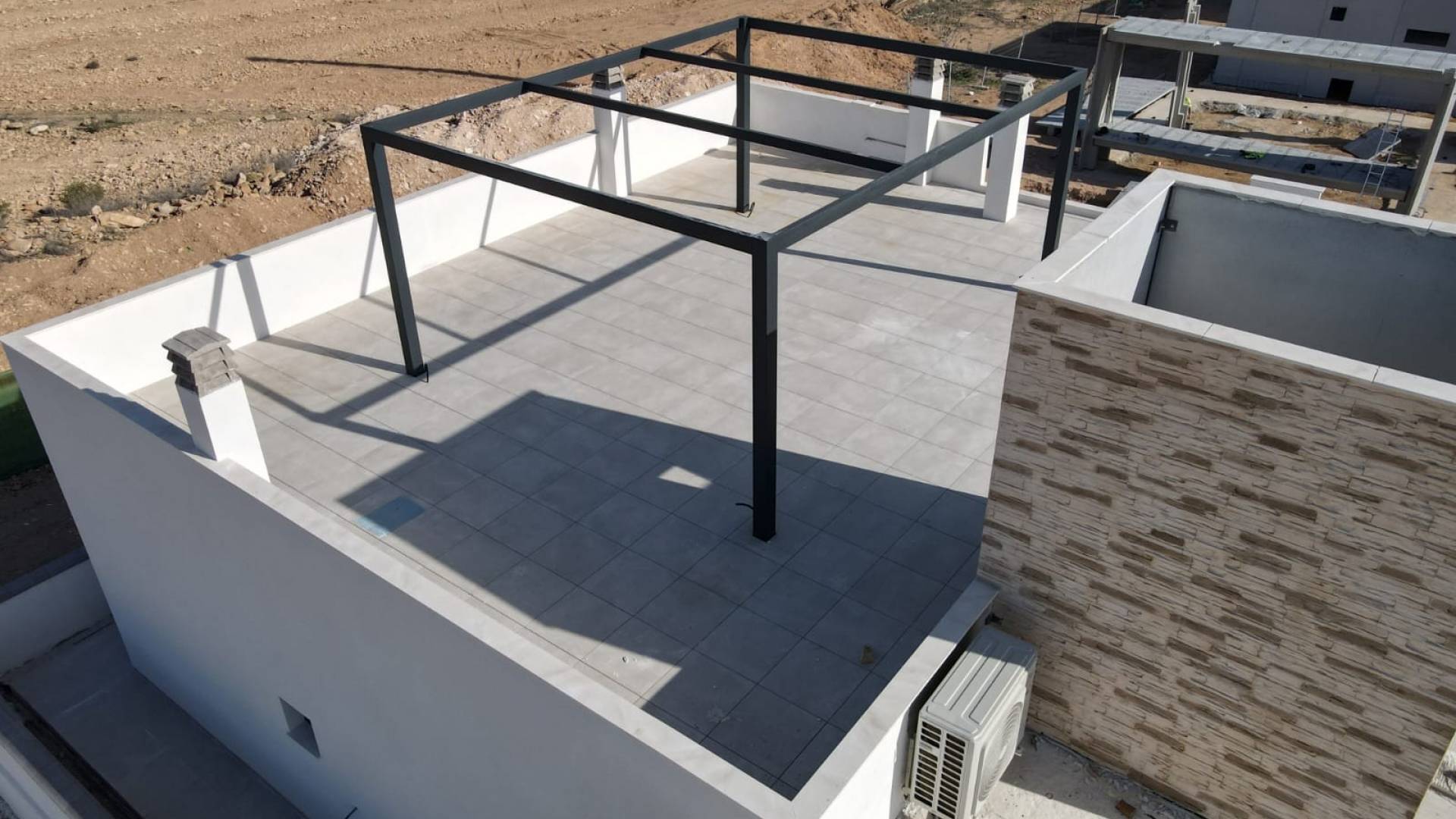 Nieuw gebouw - Onafhankelijke villa - Fuente Alamo - La Pinilla