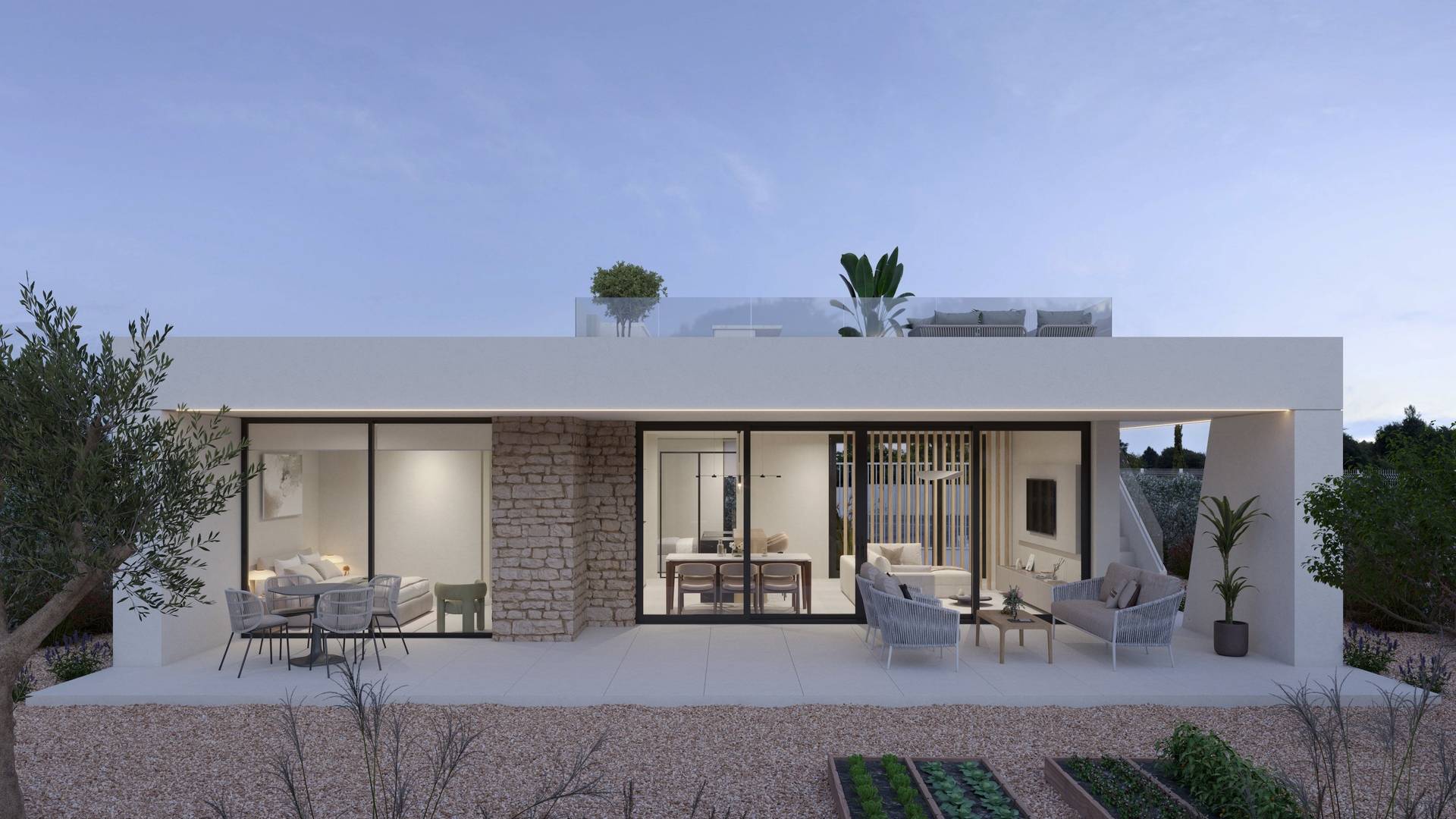 Nieuw gebouw - Onafhankelijke villa - Fuente Alamo