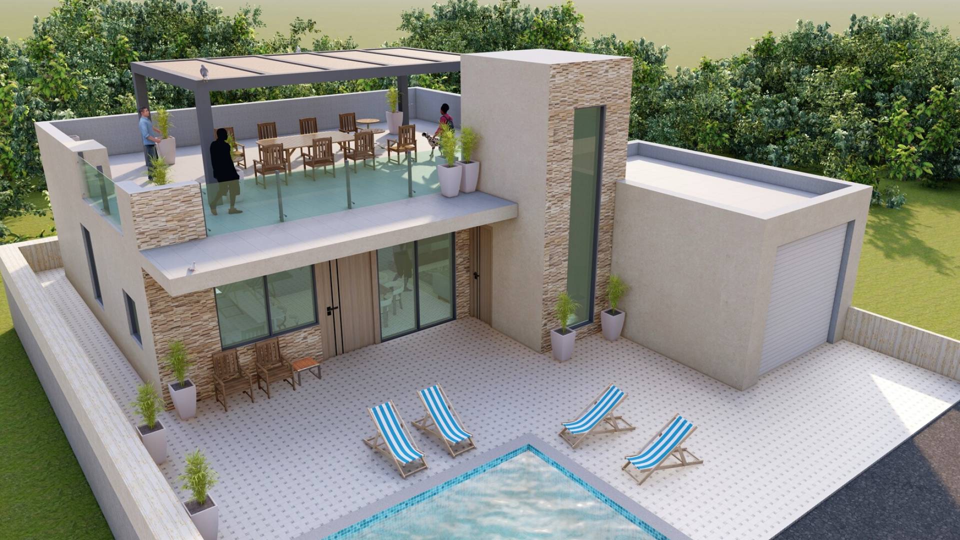 Nieuw gebouw - Onafhankelijke villa - Fuente Alamo