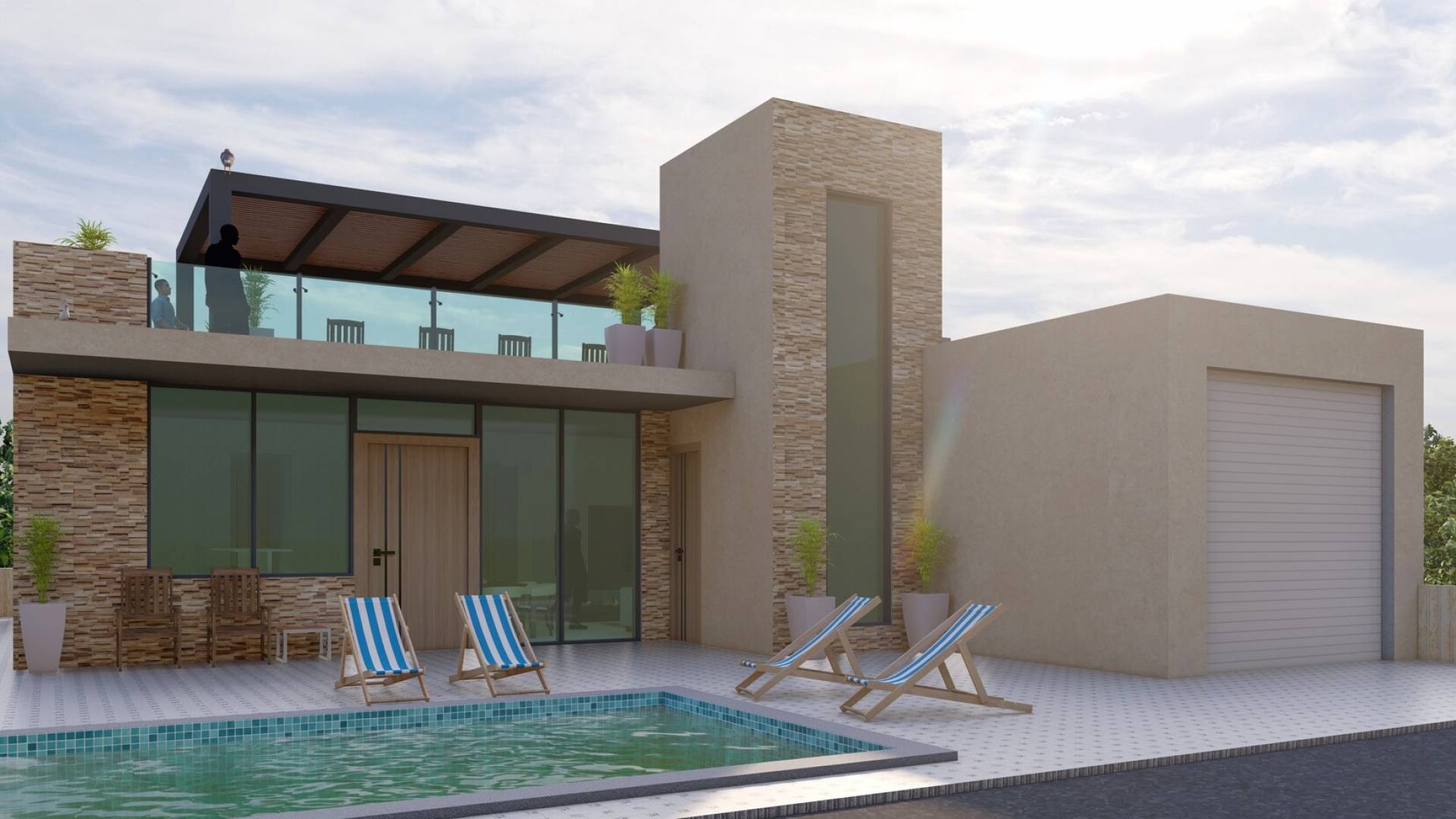 Nieuw gebouw - Onafhankelijke villa - Fuente Alamo