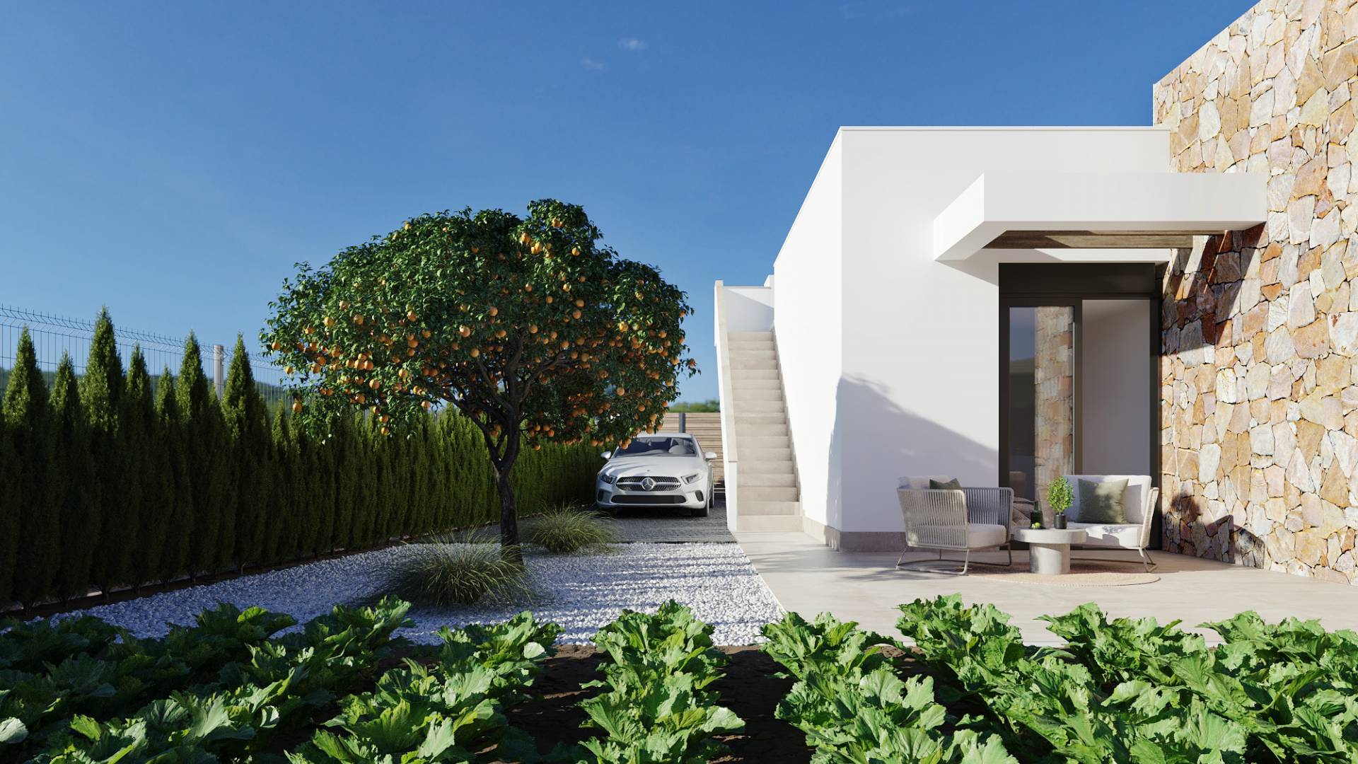 Nieuw gebouw - Onafhankelijke villa - Hacienda del Alamo Golf
