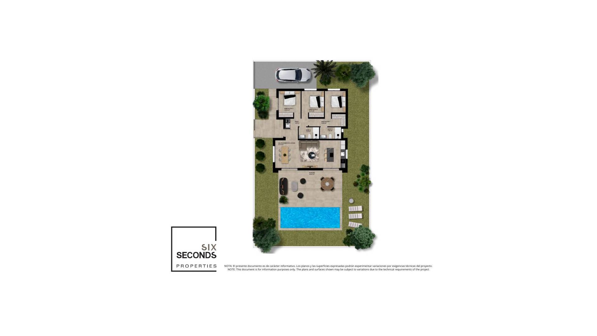 Nieuw gebouw - Onafhankelijke villa - Hondón de las Nieves