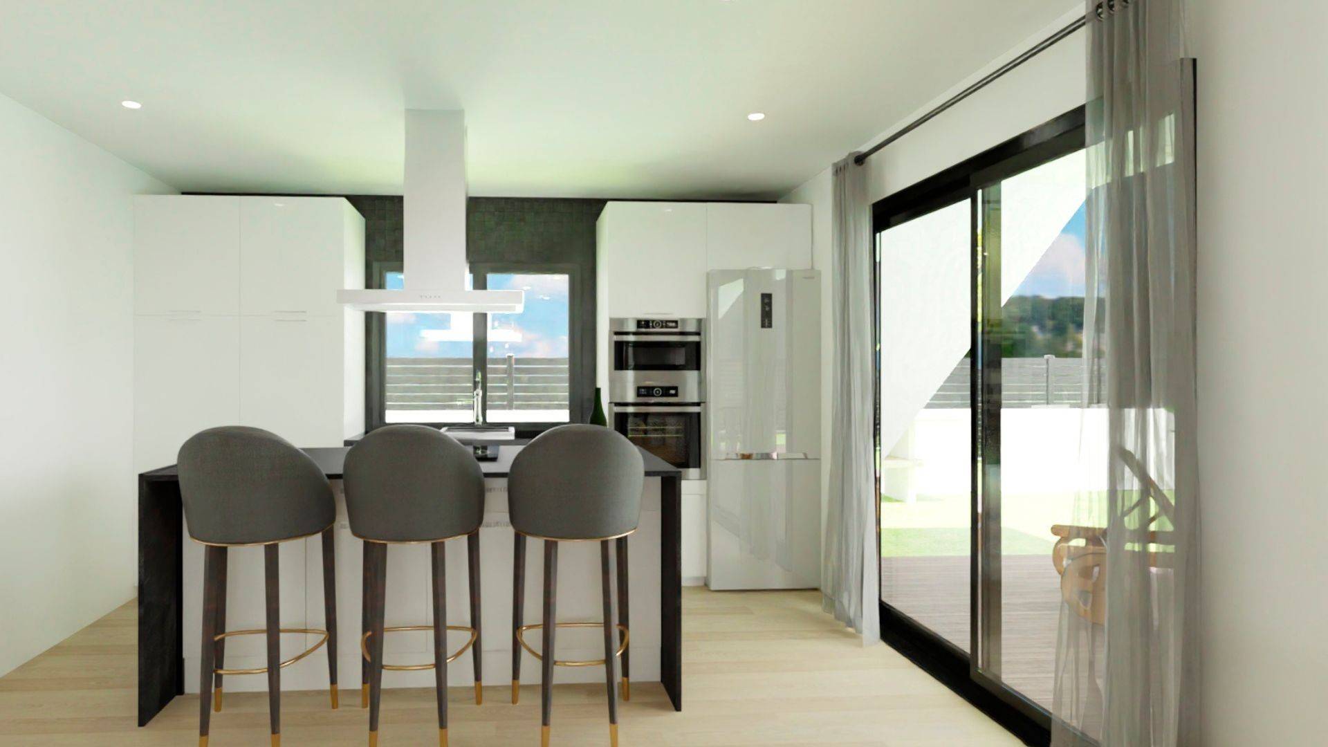 Nieuw gebouw - Onafhankelijke villa - Hondón de las Nieves