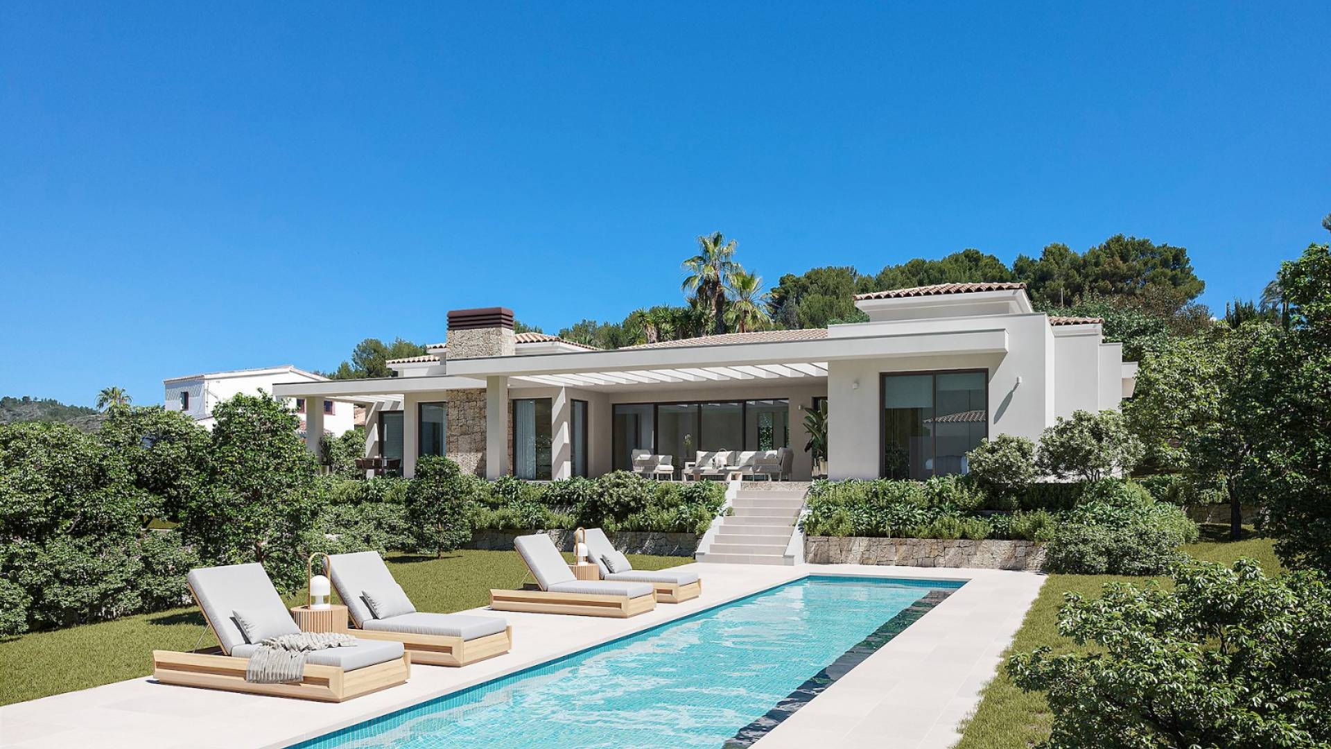 Nieuw gebouw - Onafhankelijke villa - Jávea - Partides comunes - Adsubia