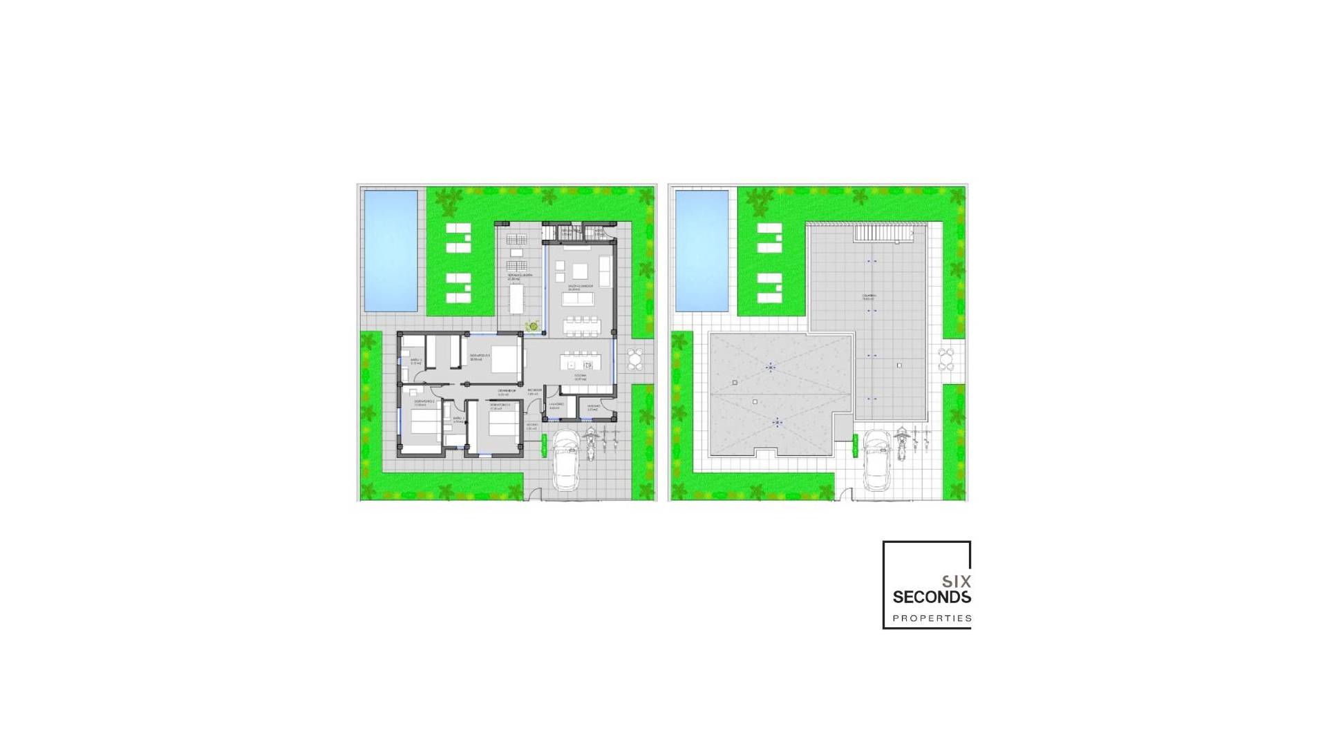 Nieuw gebouw - Onafhankelijke villa - La Manga del Mar Menor - 