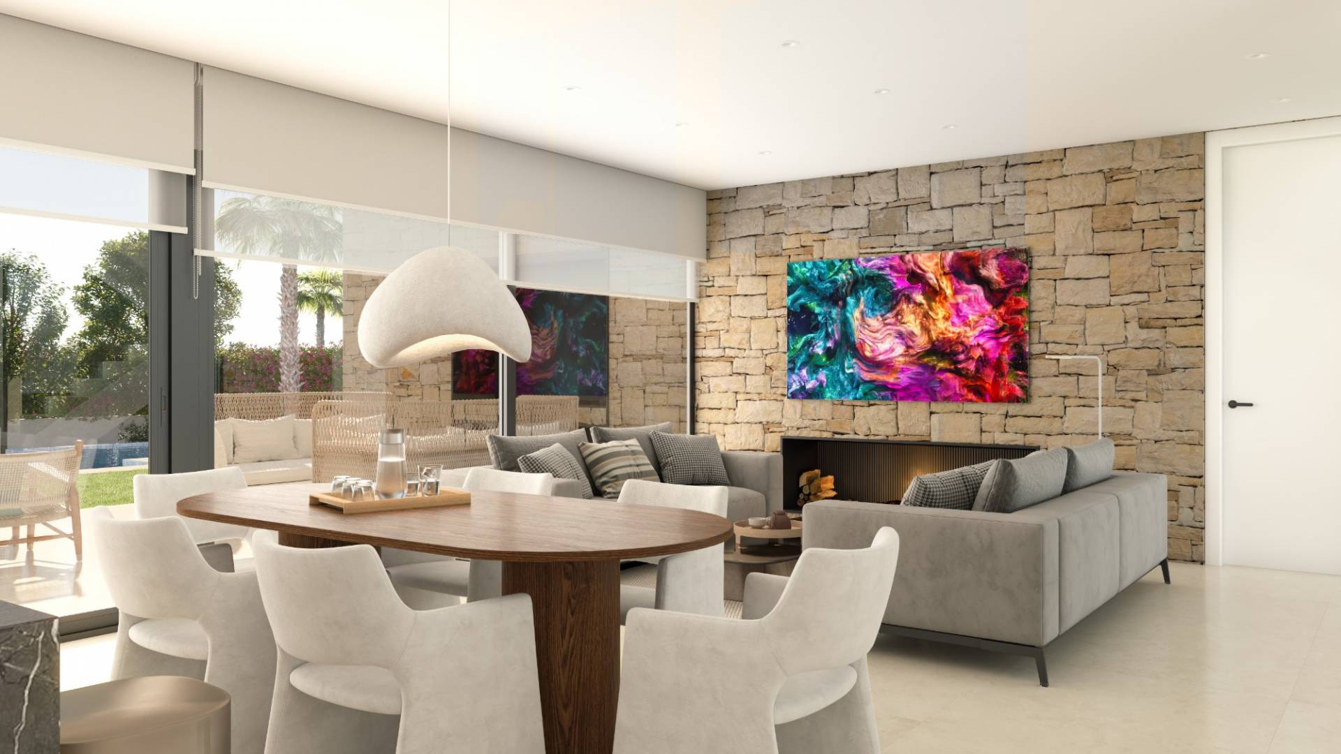 Nieuw gebouw - Onafhankelijke villa - Las Cunas - Palomares - Desert Springs Resort