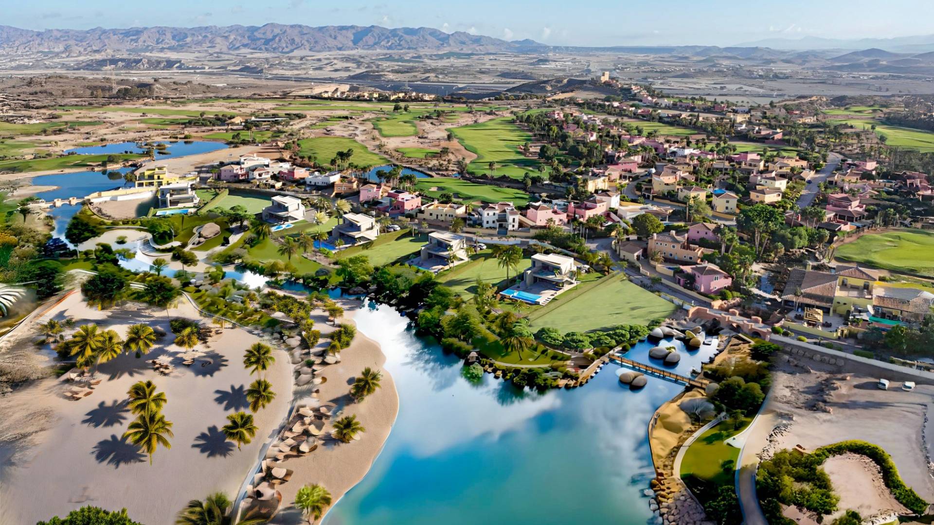 Nieuw gebouw - Onafhankelijke villa - Las Cunas - Palomares - Desert Springs Resort