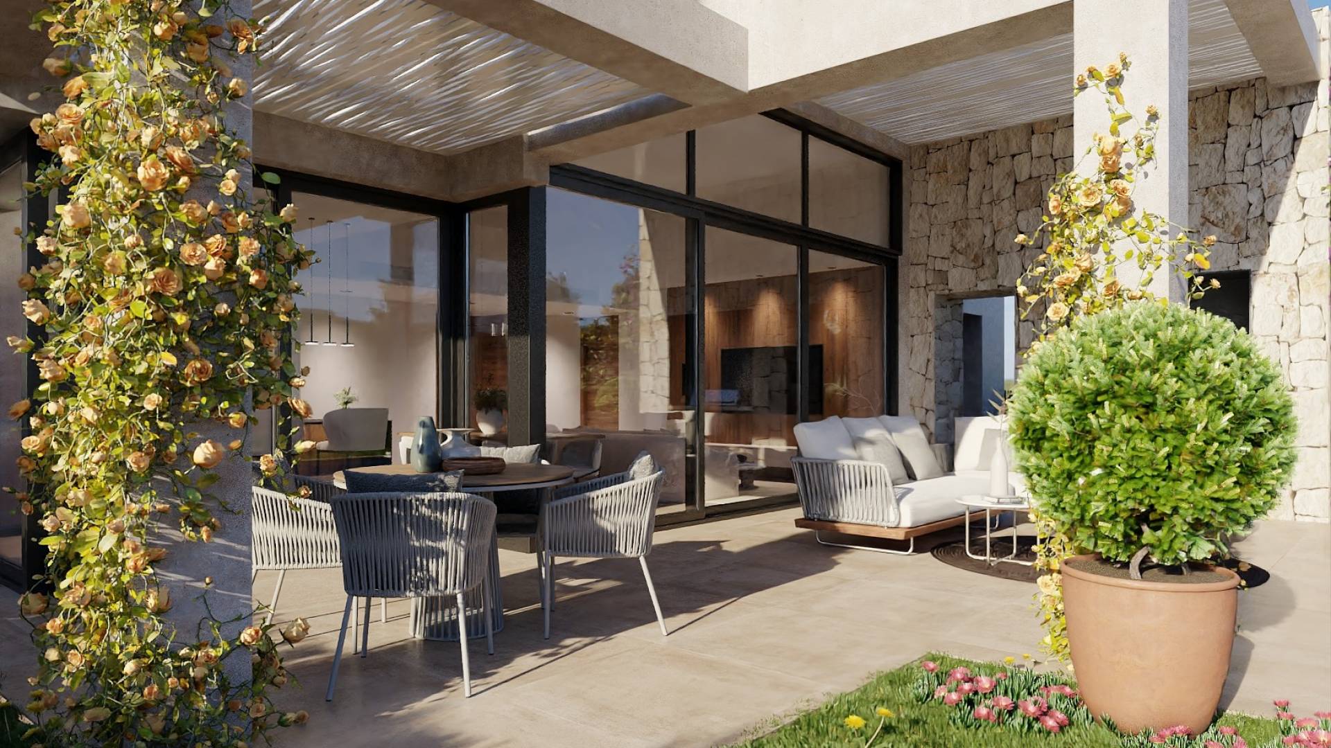 Nieuw gebouw - Onafhankelijke villa - Las Cunas - Palomares - Desert Springs Resort