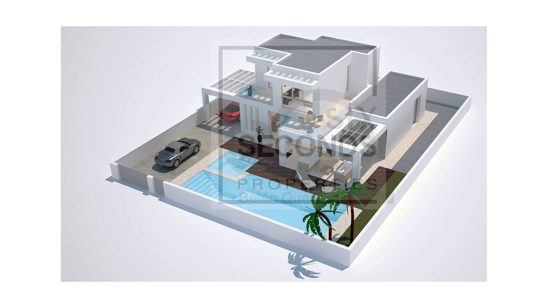 Nieuw gebouw - Onafhankelijke villa - Lo Pepin - Ciudad Quesada