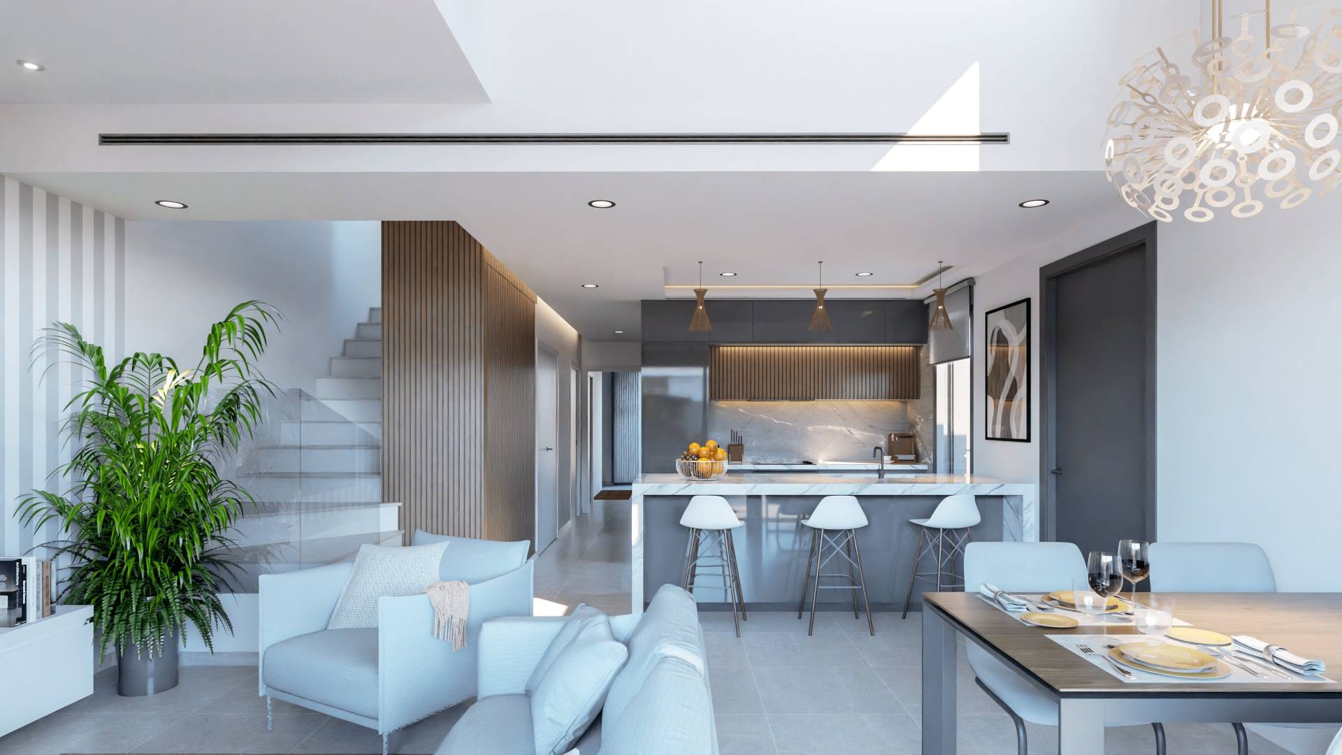 Nieuw gebouw - Onafhankelijke villa - Los Nietos