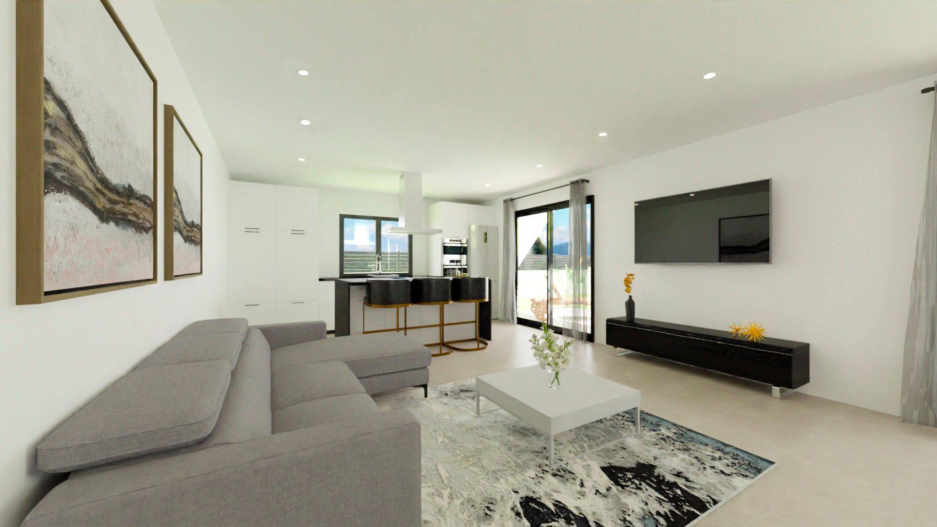 Nieuw gebouw - Onafhankelijke villa - Monforte del Cid