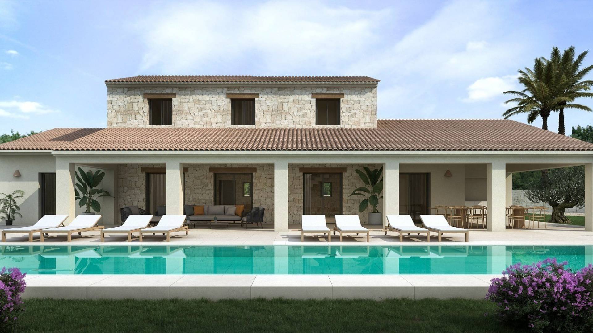 Nieuw gebouw - Onafhankelijke villa - Moraira - Teulada