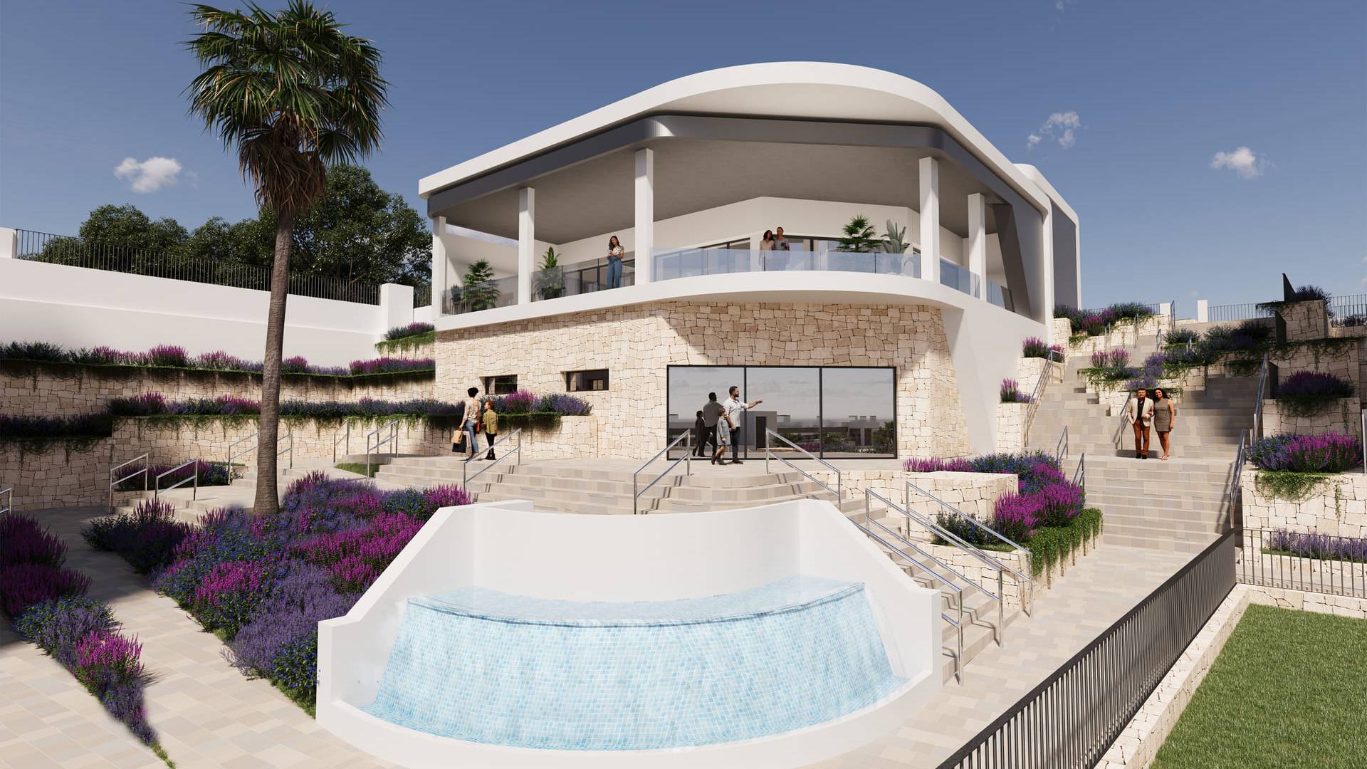Nieuw gebouw - Onafhankelijke villa - Muchamiel - Mutxamel