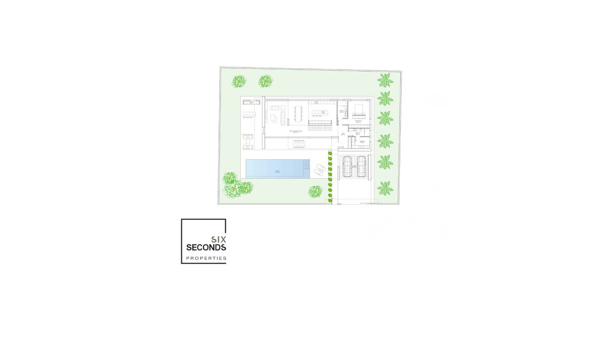 Nieuw gebouw - Onafhankelijke villa - Orihuela Costa - Cabo Roig