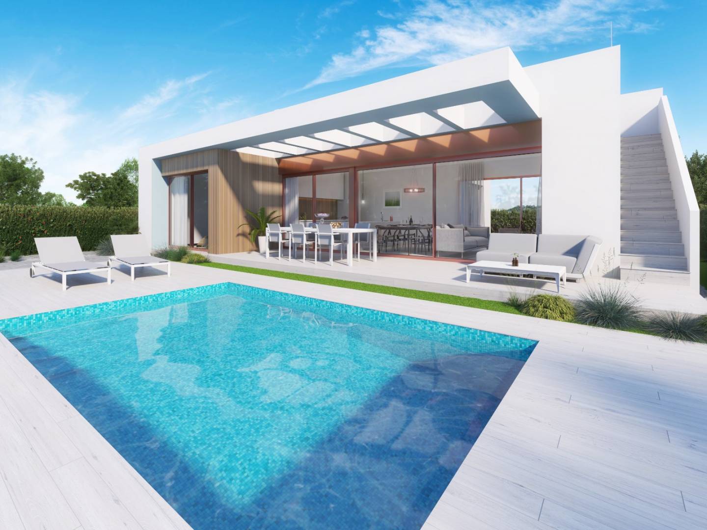 Nieuw gebouw - Onafhankelijke villa - Orihuela Costa - Campos de Golf