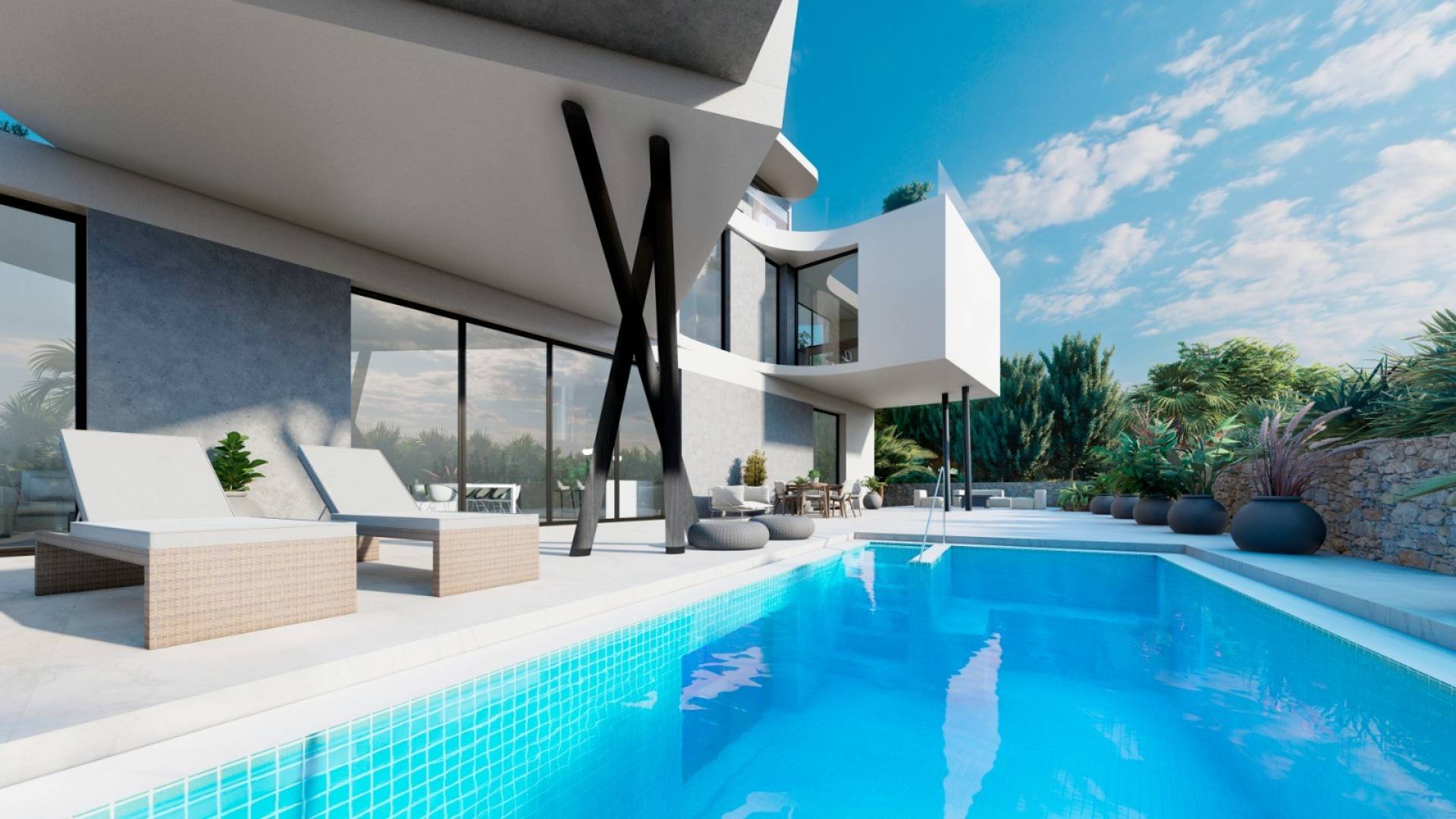 Nieuw gebouw - Onafhankelijke villa - Orihuela Costa - Dehesa de Campoamor