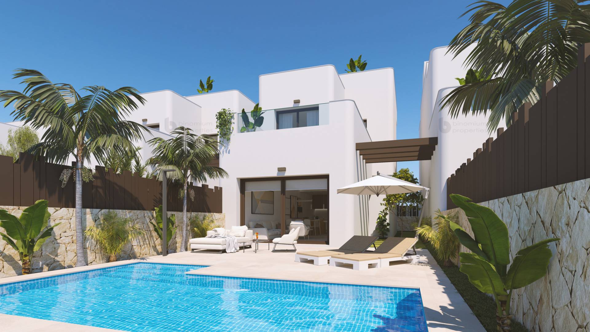 Nieuw gebouw - Onafhankelijke villa - Orihuela Costa - Mil Palmeras