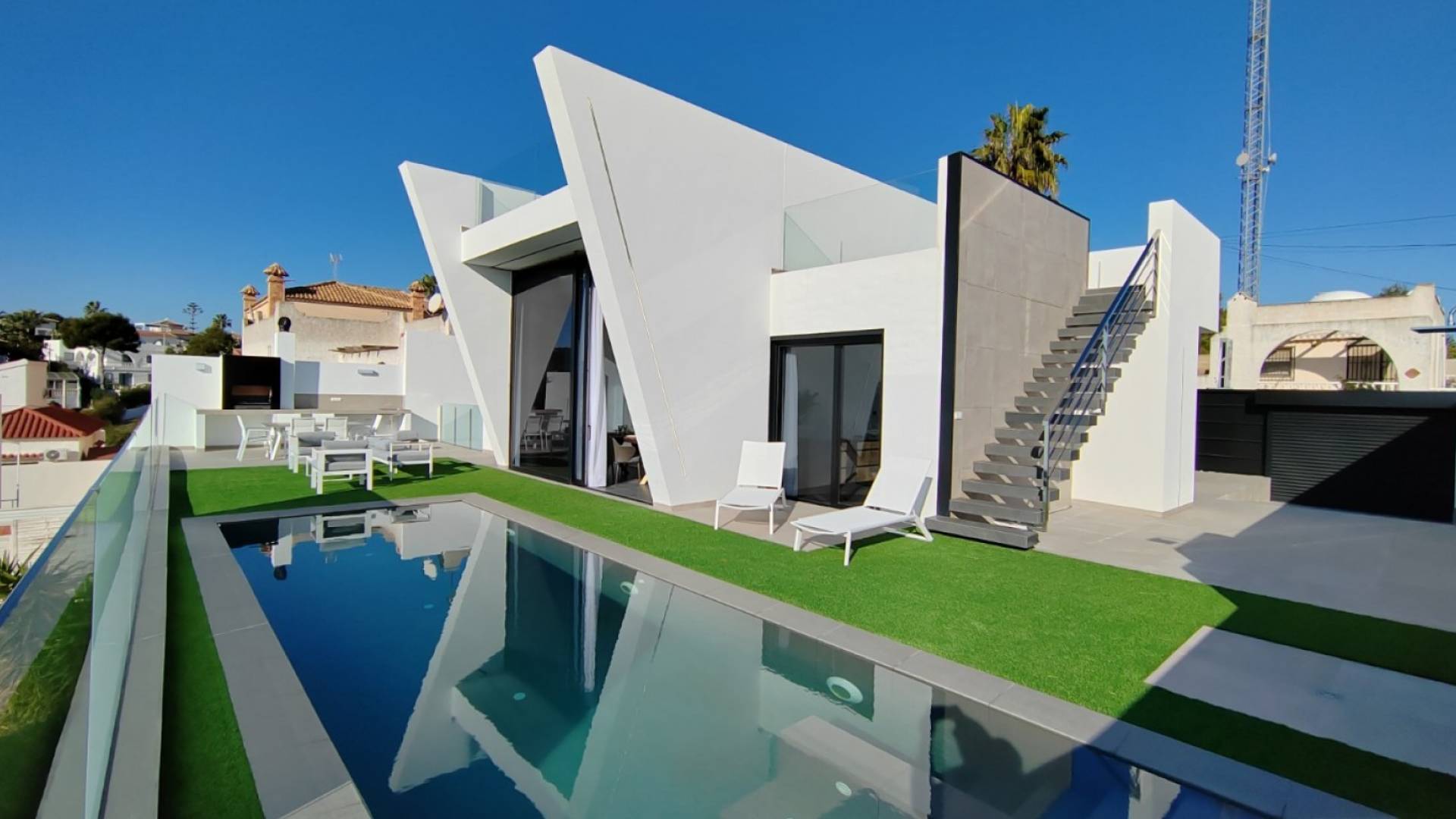 Nieuw gebouw - Onafhankelijke villa - Orihuela Costa - Villamartín