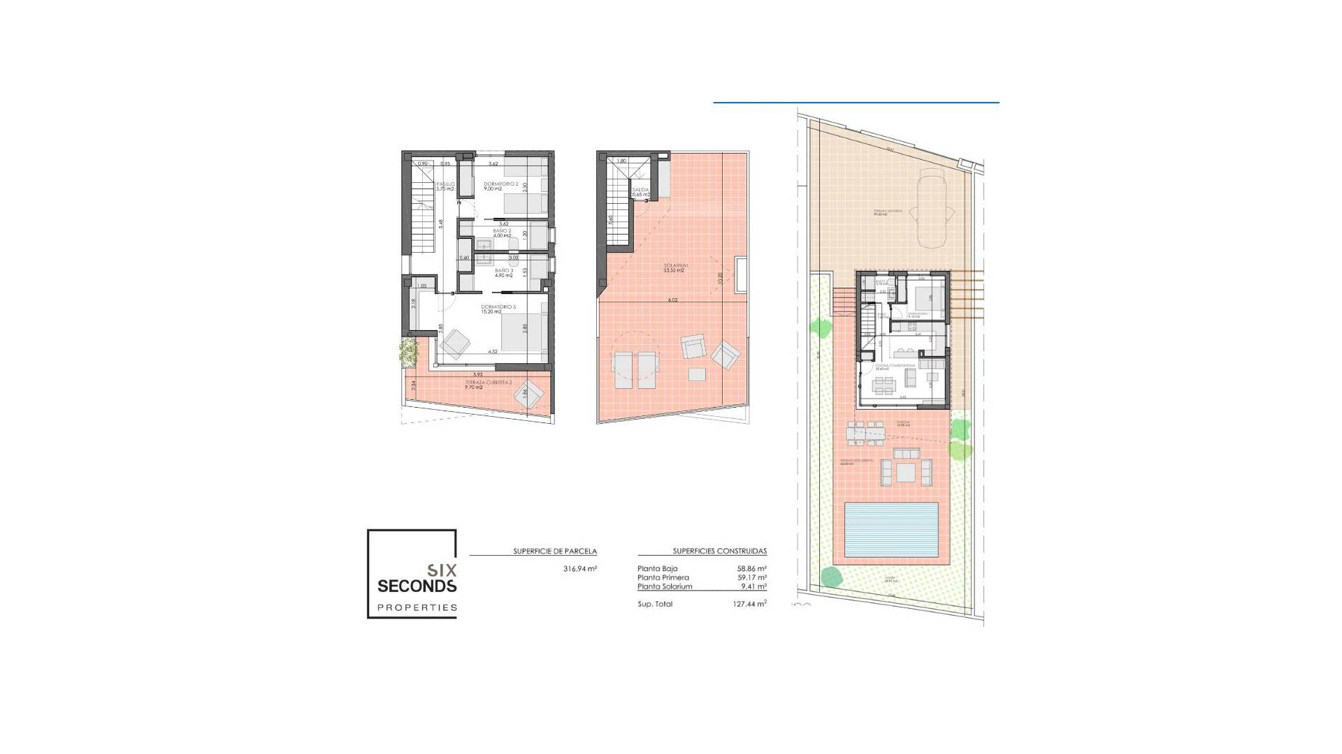 Nieuw gebouw - Onafhankelijke villa - Pilar de la Horadada - 