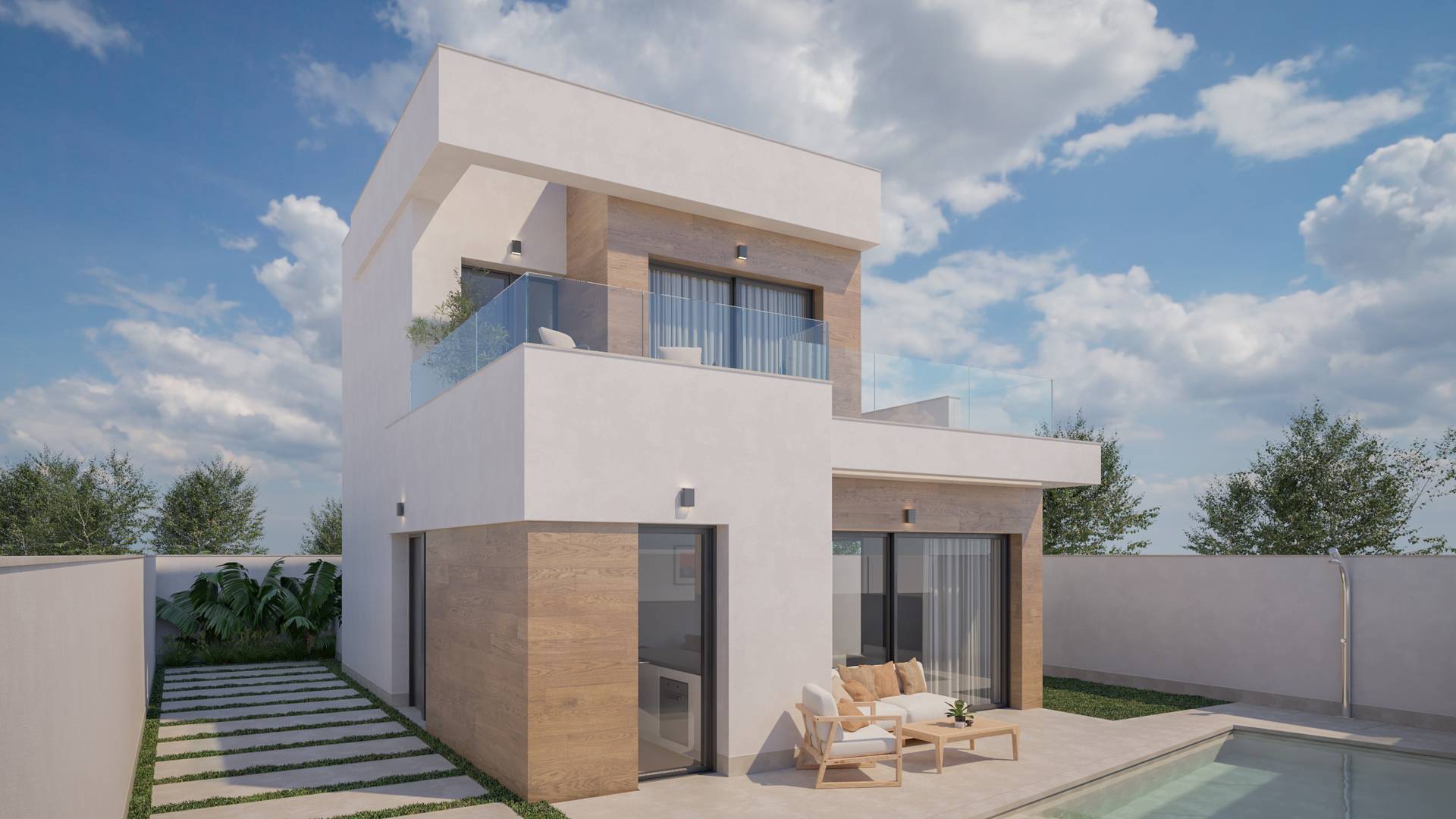 Nieuw gebouw - Onafhankelijke villa - Pilar de la Horadada