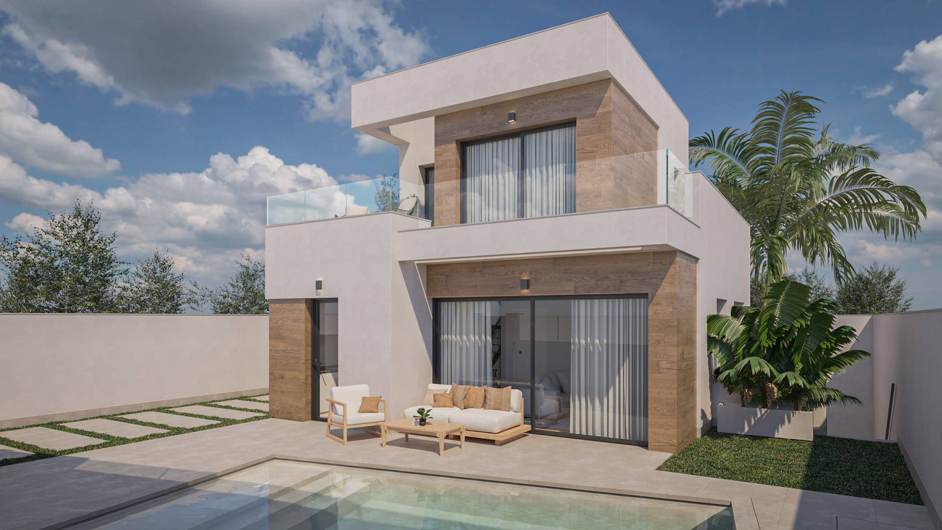 Nieuw gebouw - Onafhankelijke villa - Pilar de la Horadada
