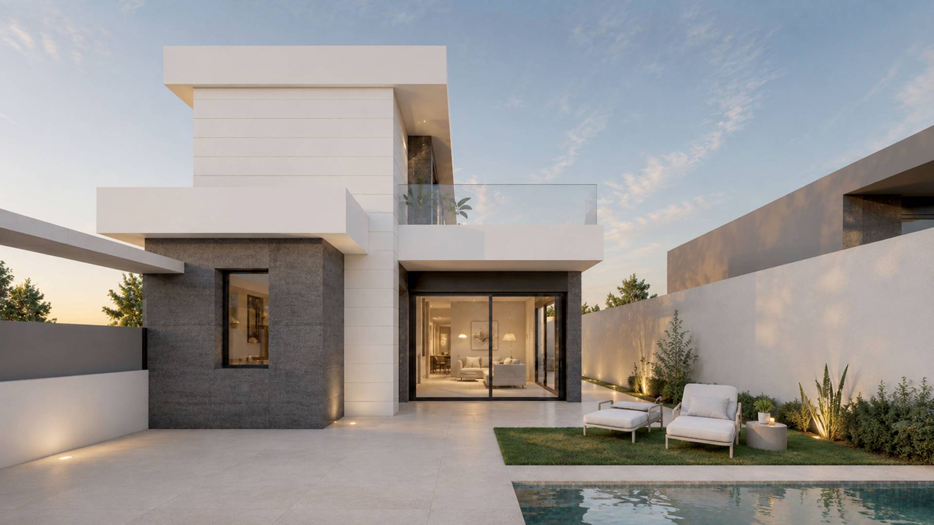 Nieuw gebouw - Onafhankelijke villa - Pilar de la Horadada