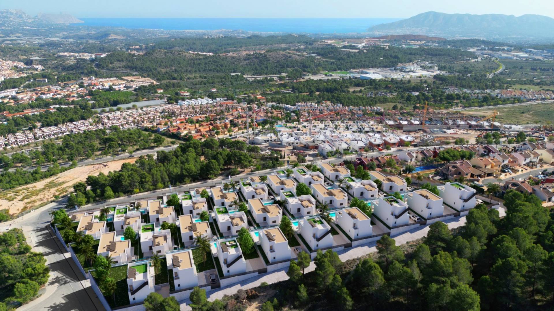 Nieuw gebouw - Onafhankelijke villa - Polop