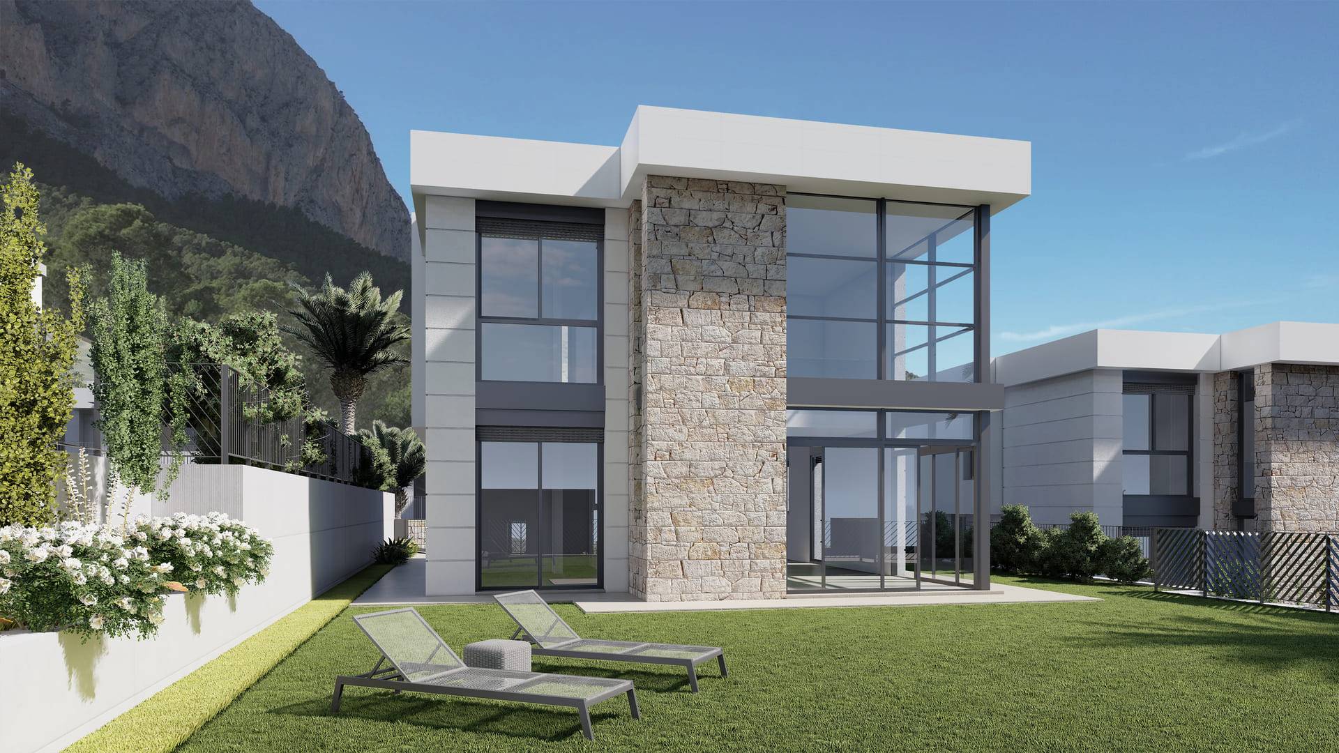Nieuw gebouw - Onafhankelijke villa - Polop