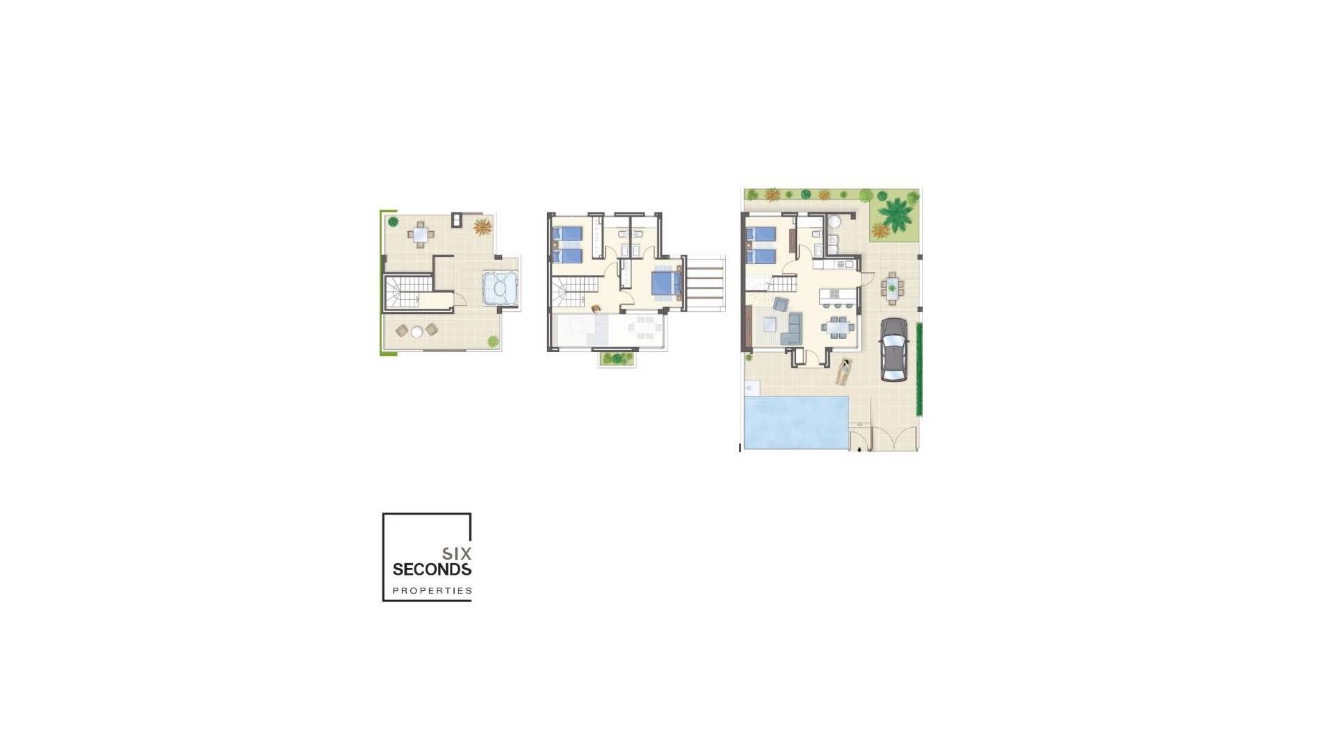 Nieuw gebouw - Onafhankelijke villa - Rojales - Ciudad Quesada