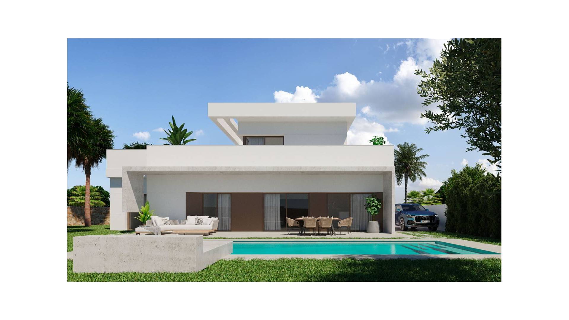 Nieuw gebouw - Onafhankelijke villa - Rojales - Ciudad Quesada